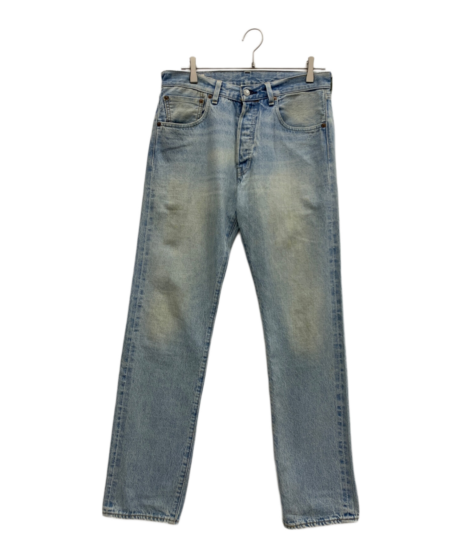 中古・古着通販】LEVI'S (リーバイス) ストレートデニムパンツ ブルー