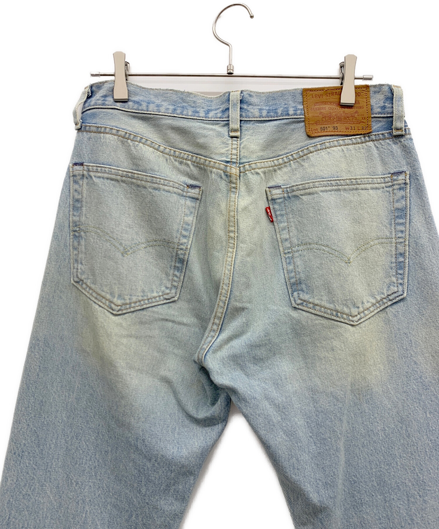 中古・古着通販】LEVI'S (リーバイス) ストレートデニムパンツ ブルー