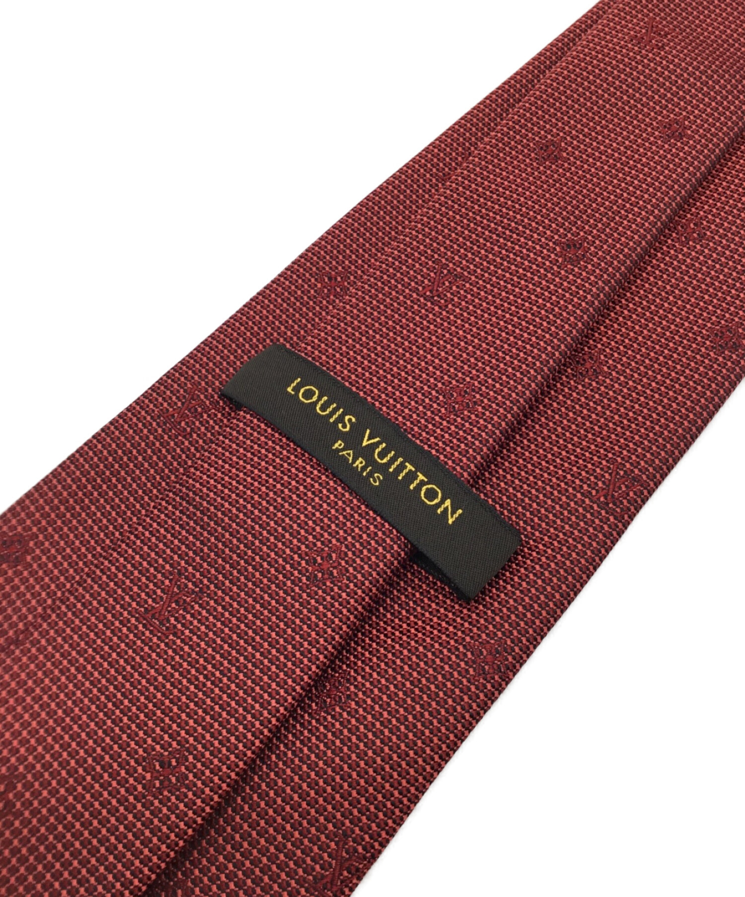 中古・古着通販】LOUIS VUITTON (ルイ ヴィトン) ネクタイ レッド