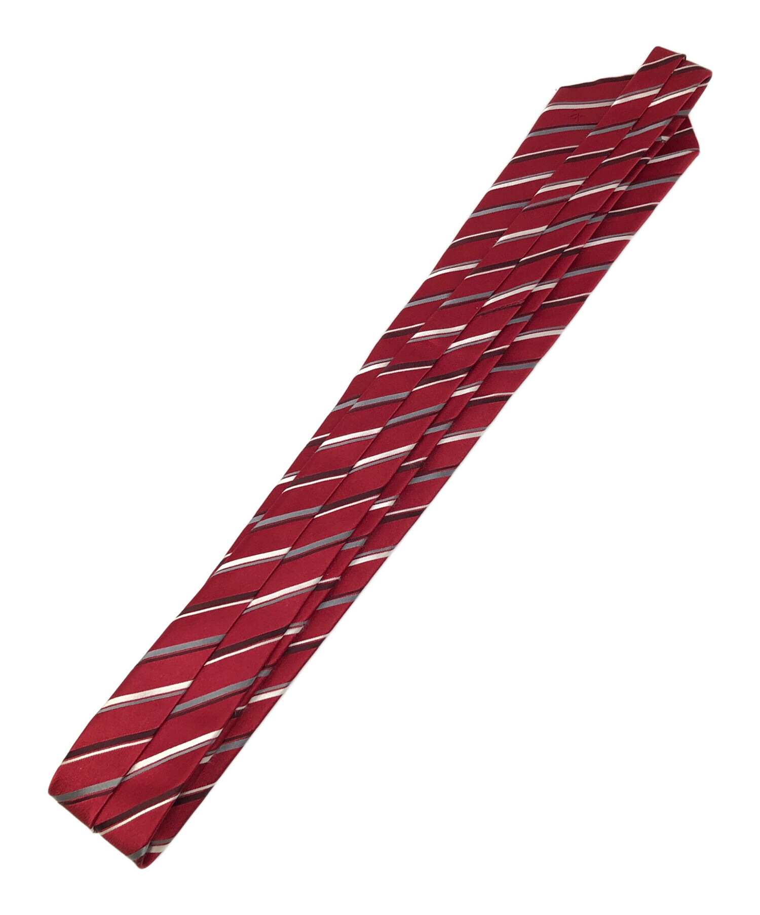 ルイ・ヴィトン 赤 チェック柄 ネクタイ 中古・古着通販】LOUIS VUITTON (ルイ ヴィトン) ネクタイ レッド