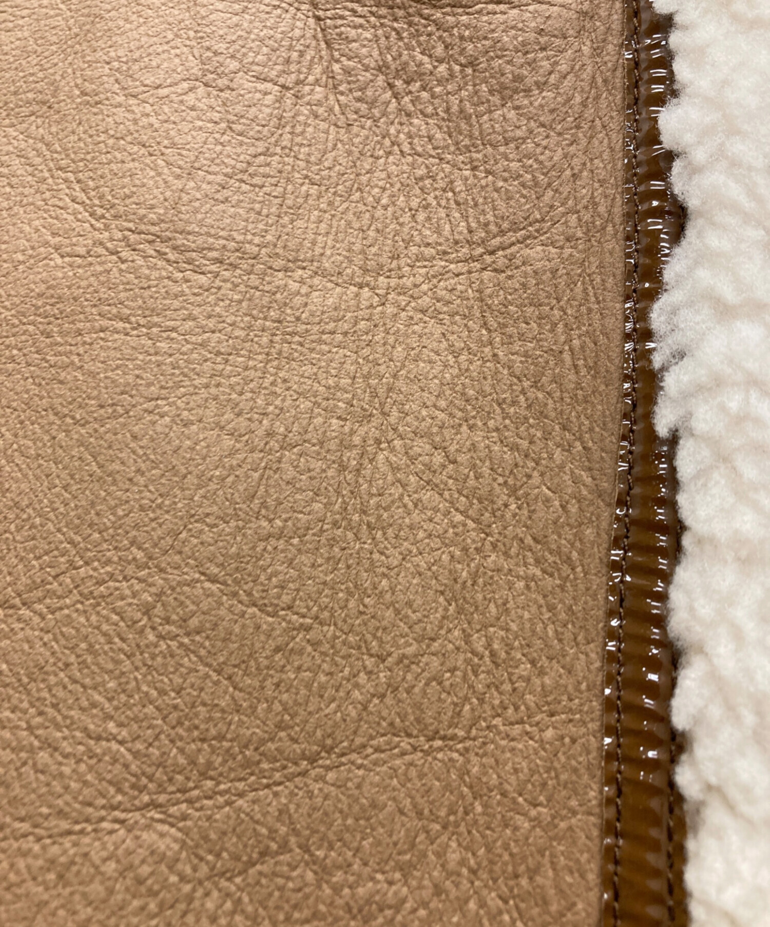 中古・古着通販】TORY BURCH (トリーバーチ) ムートンコート キャメル