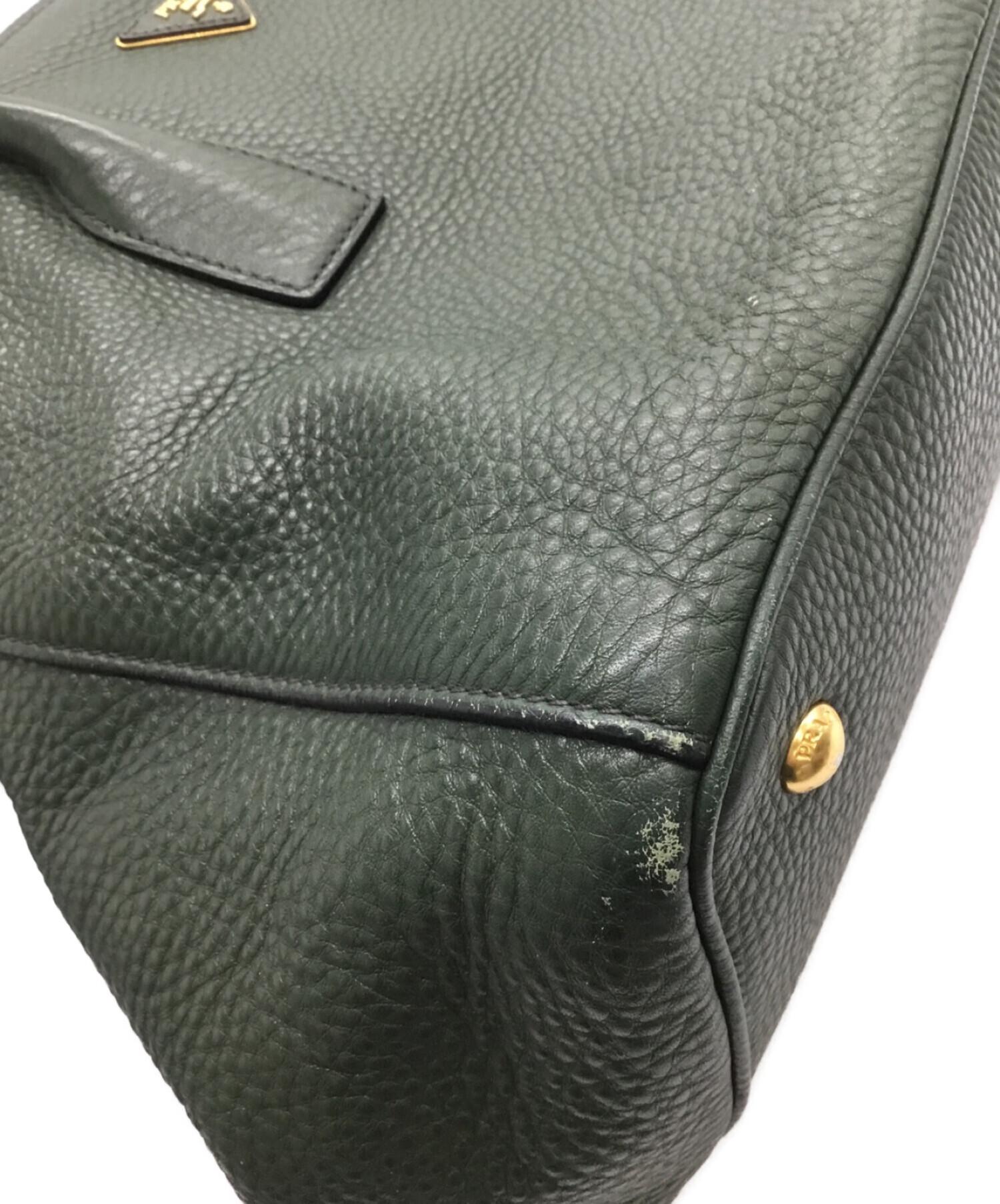 中古・古着通販】PRADA (プラダ) 鞄 グリーン｜ブランド・古着通販