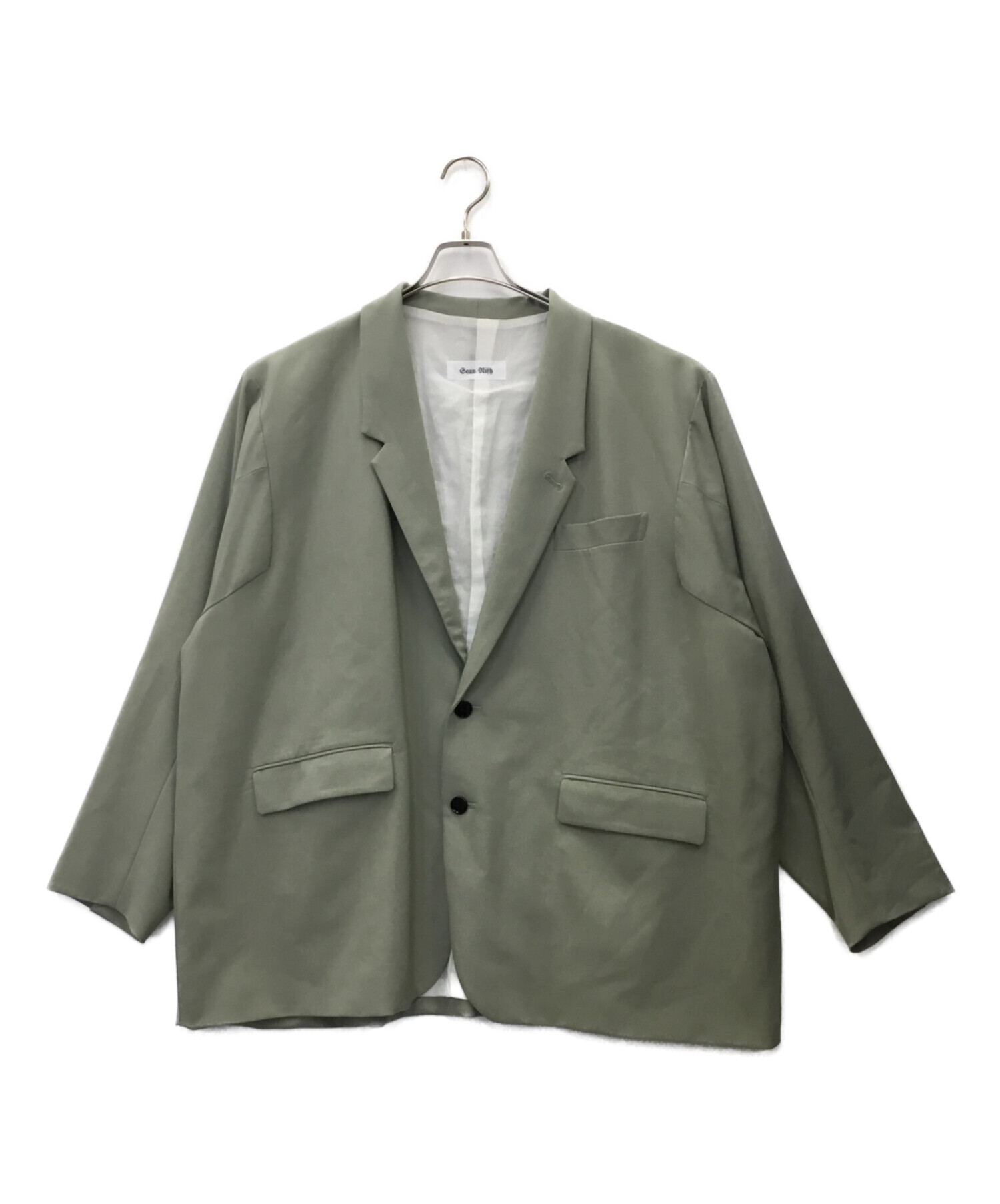 中古・古着通販】SEAN NISH (ショーンニッシュ) 2B JACKET グリーン 