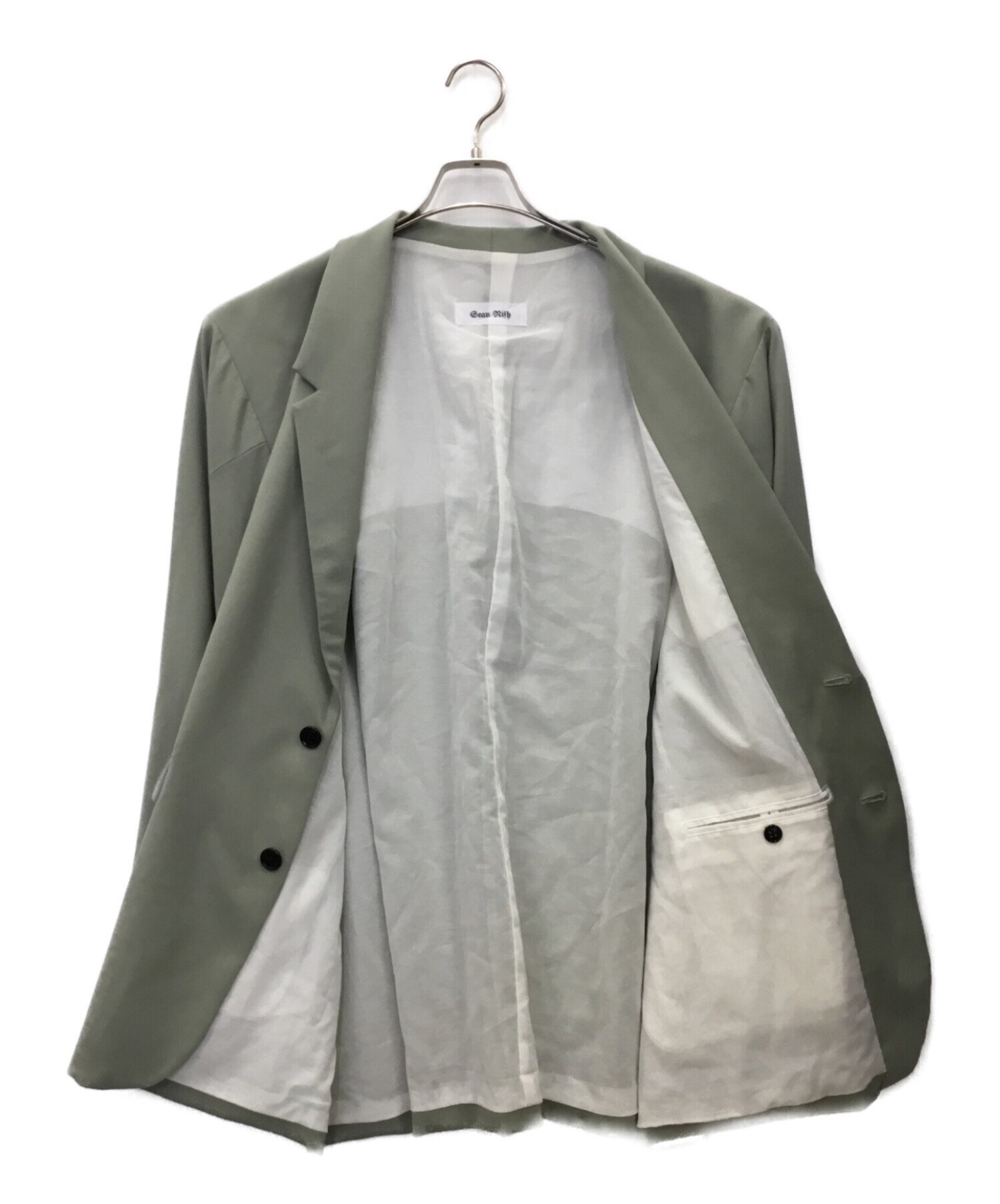 中古・古着通販】SEAN NISH (ショーンニッシュ) 2B JACKET グリーン 