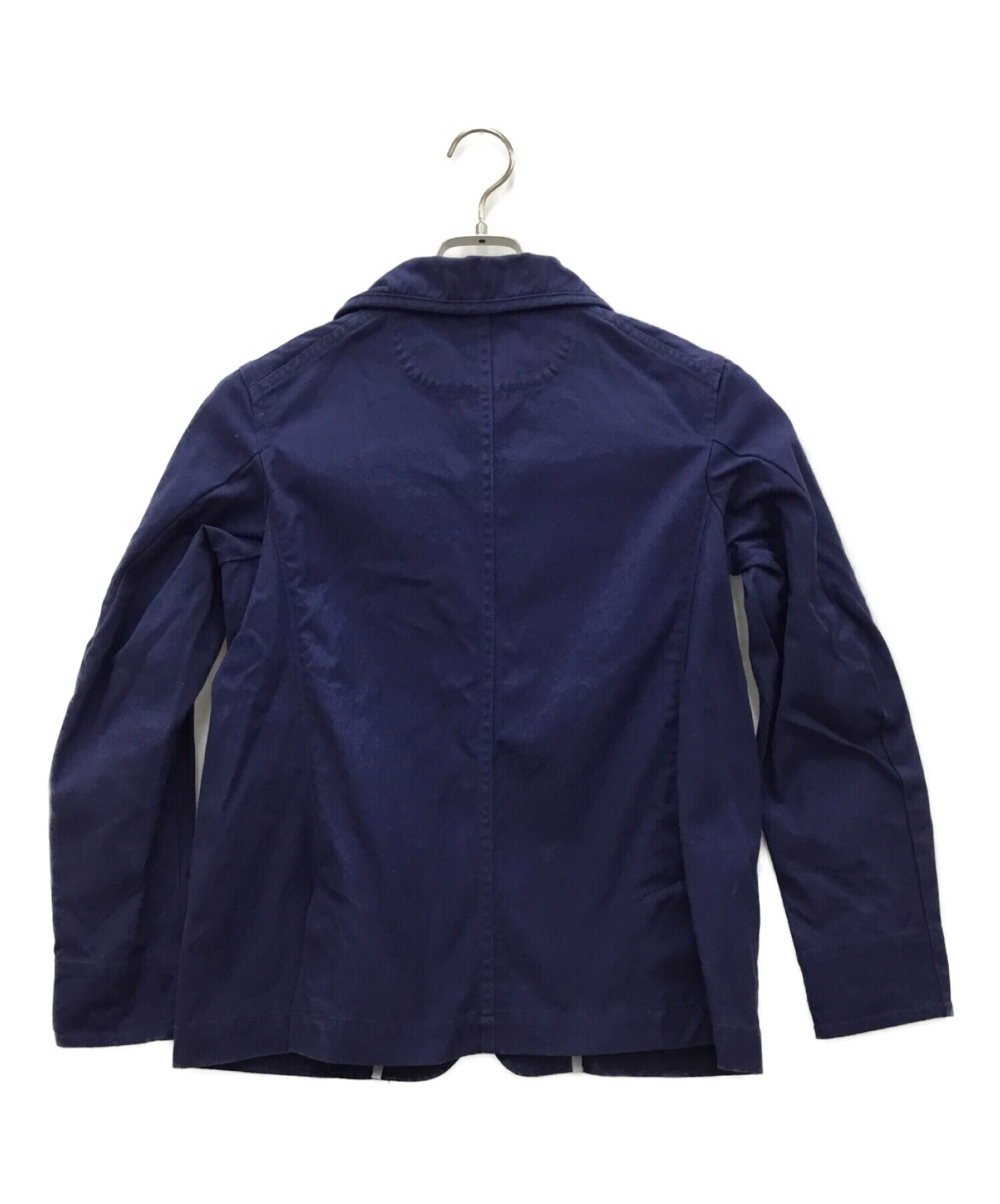 DANTON ダークブルーカバーオール 42 DANTON デニムカバーオール ダークブルー新 発売