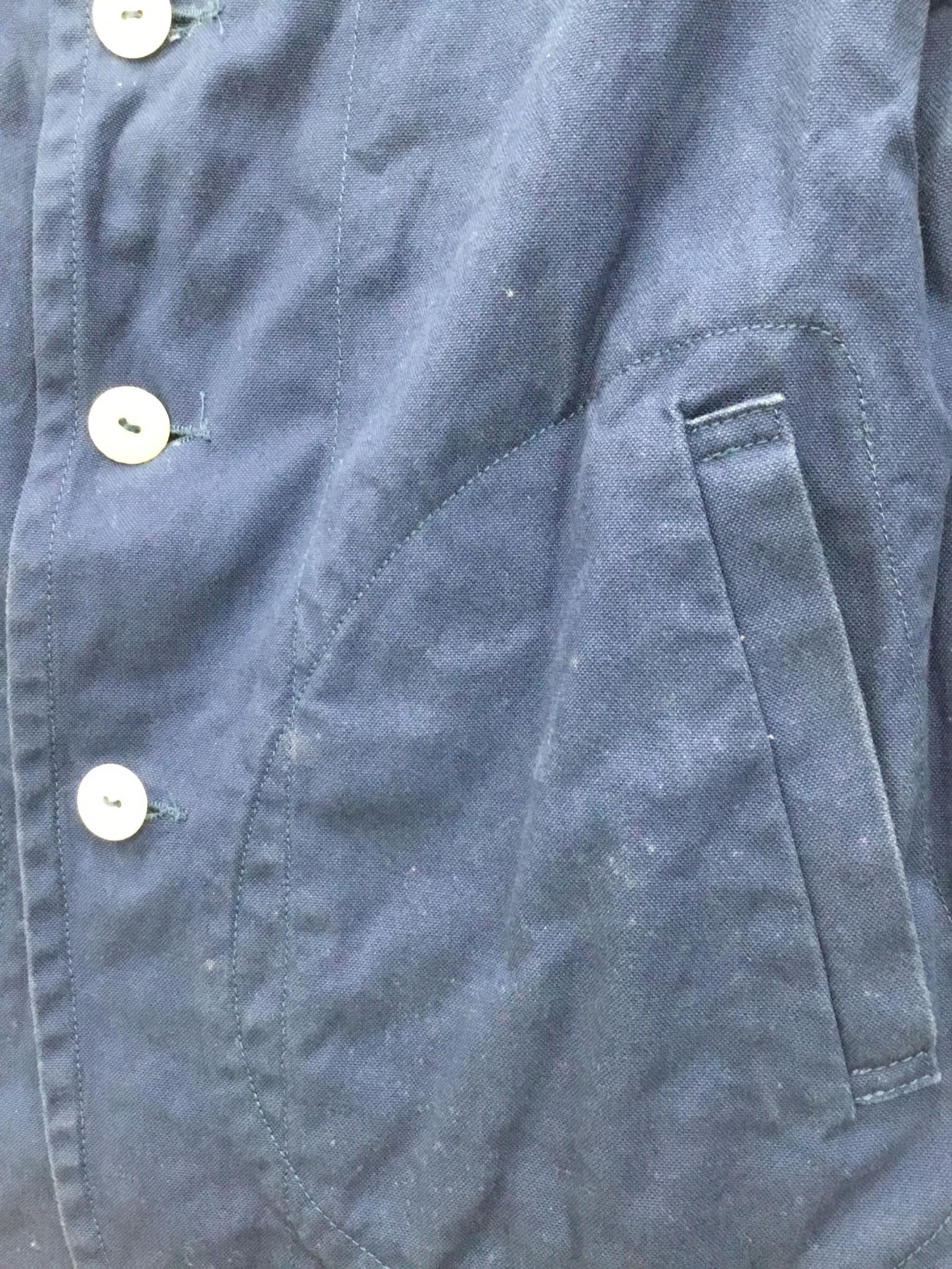 DANTON ダークブルーカバーオール 42 DANTON ダークブルーカバーオール 42 DANTON ダークブルーカバーオール