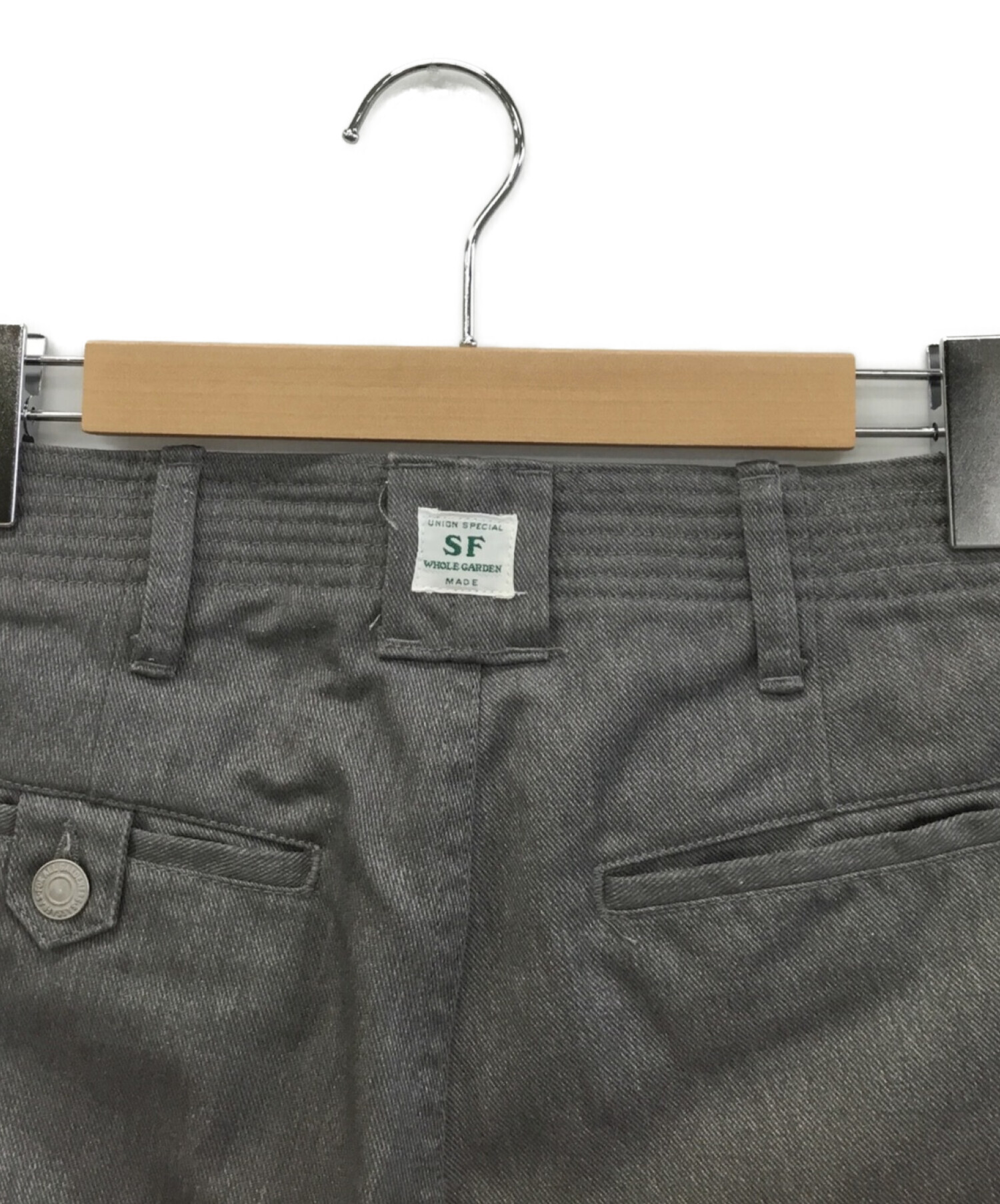 中古・古着通販】SASSAFRAS (ササフラス) パンツ グレー サイズ:M