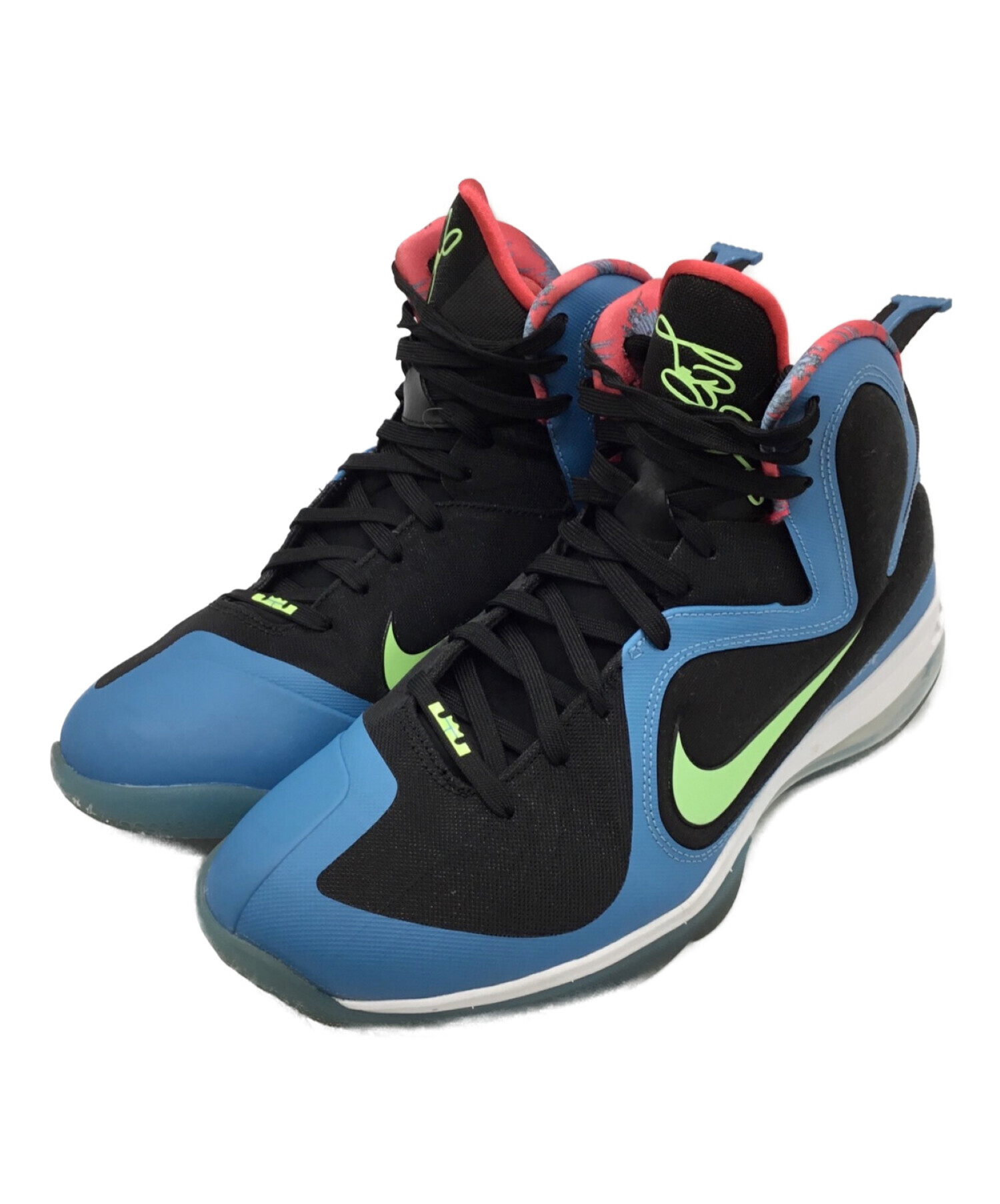中古・古着通販】NIKE (ナイキ) LEBRON 9 SOUTH COAST ブルー 中古・古着通販】NIKE (ナイキ) LEBRON 9 SOUTH COAST ブルー