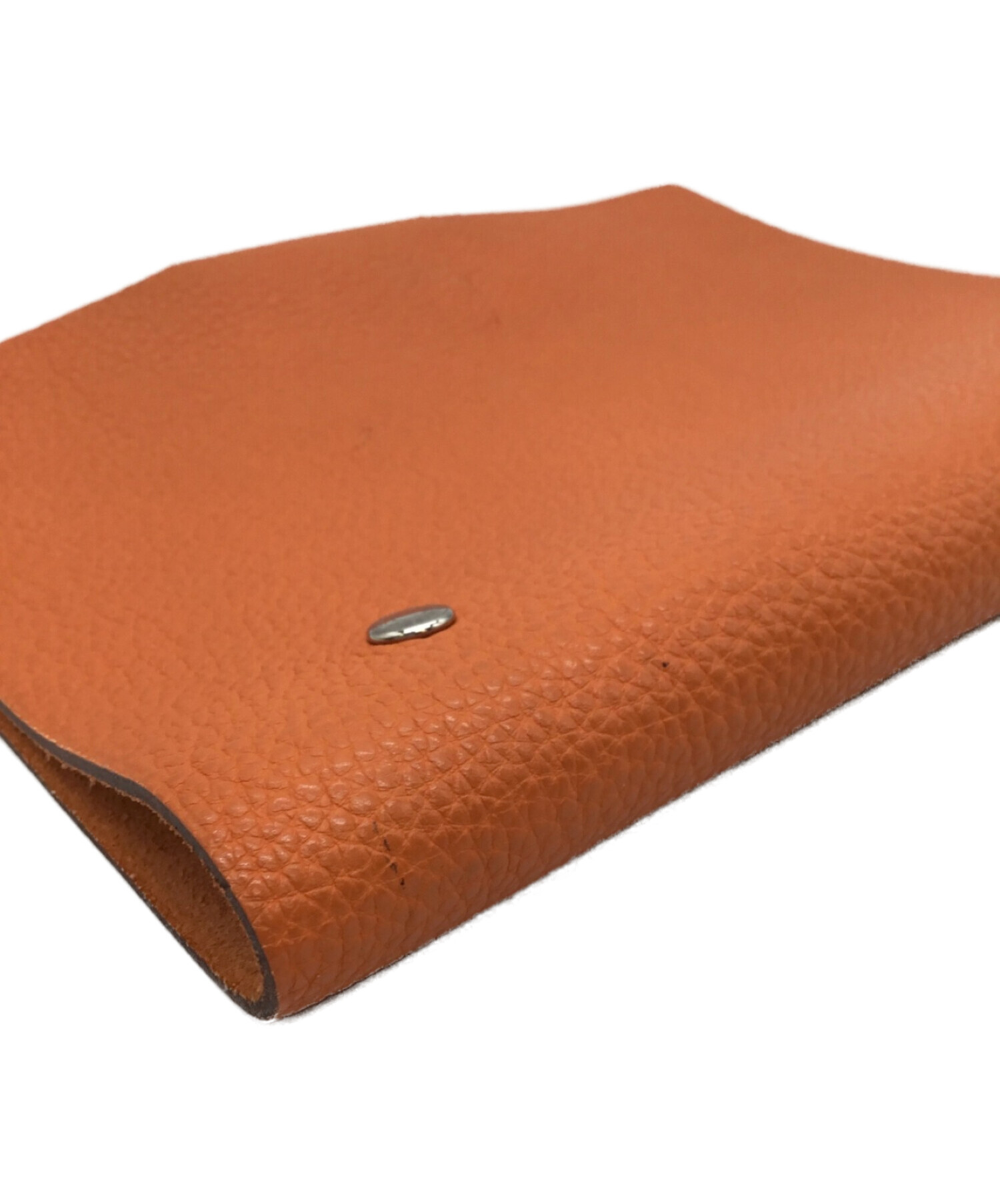 中古・古着通販】HERMES (エルメス) 手帳カバー オレンジ サイズ 
