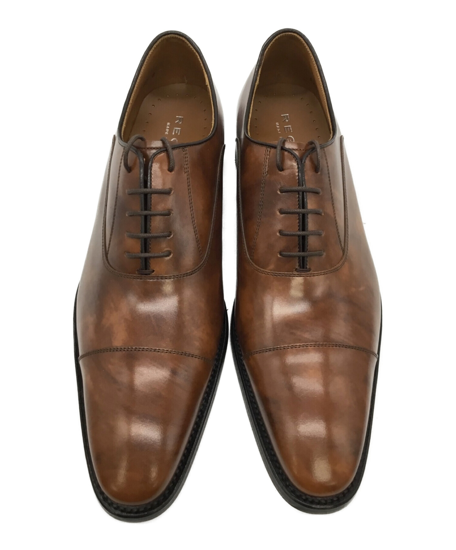 新品未使用 REGAL 27ELブラウン　25 リーガル 27EL ダブルモンク ワイン ビジネスシューズ | REGAL