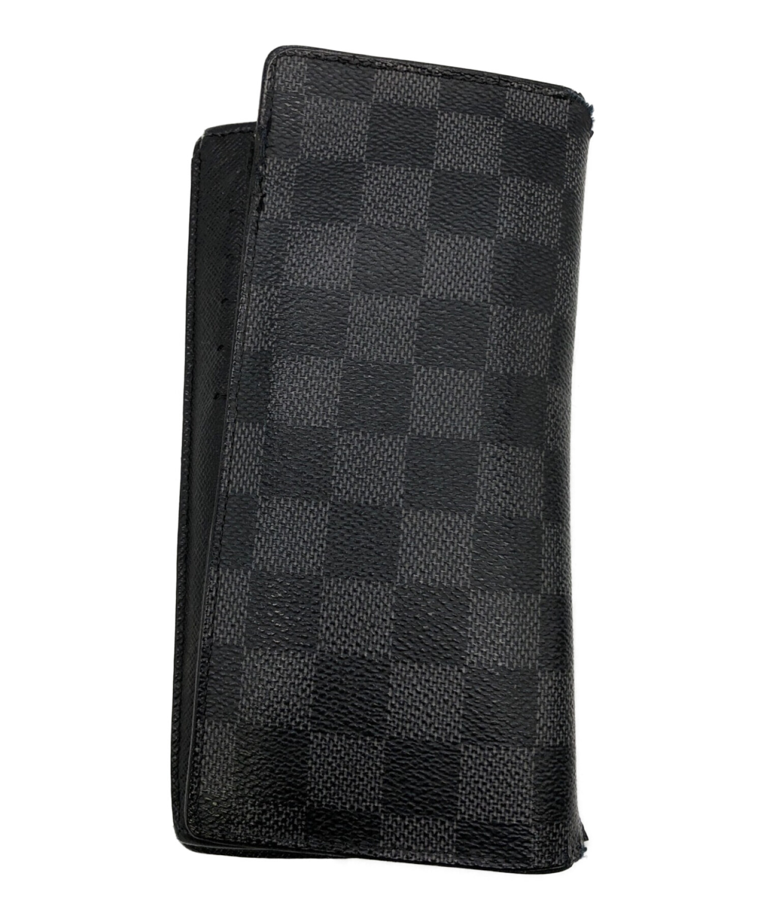 ルイヴィトン ポルトフォイユブラザ ダミエグラフィット 財布 N62665 ルイヴィトン ポルトフォイユブラザ ダミエグラフィット 二つ折り長