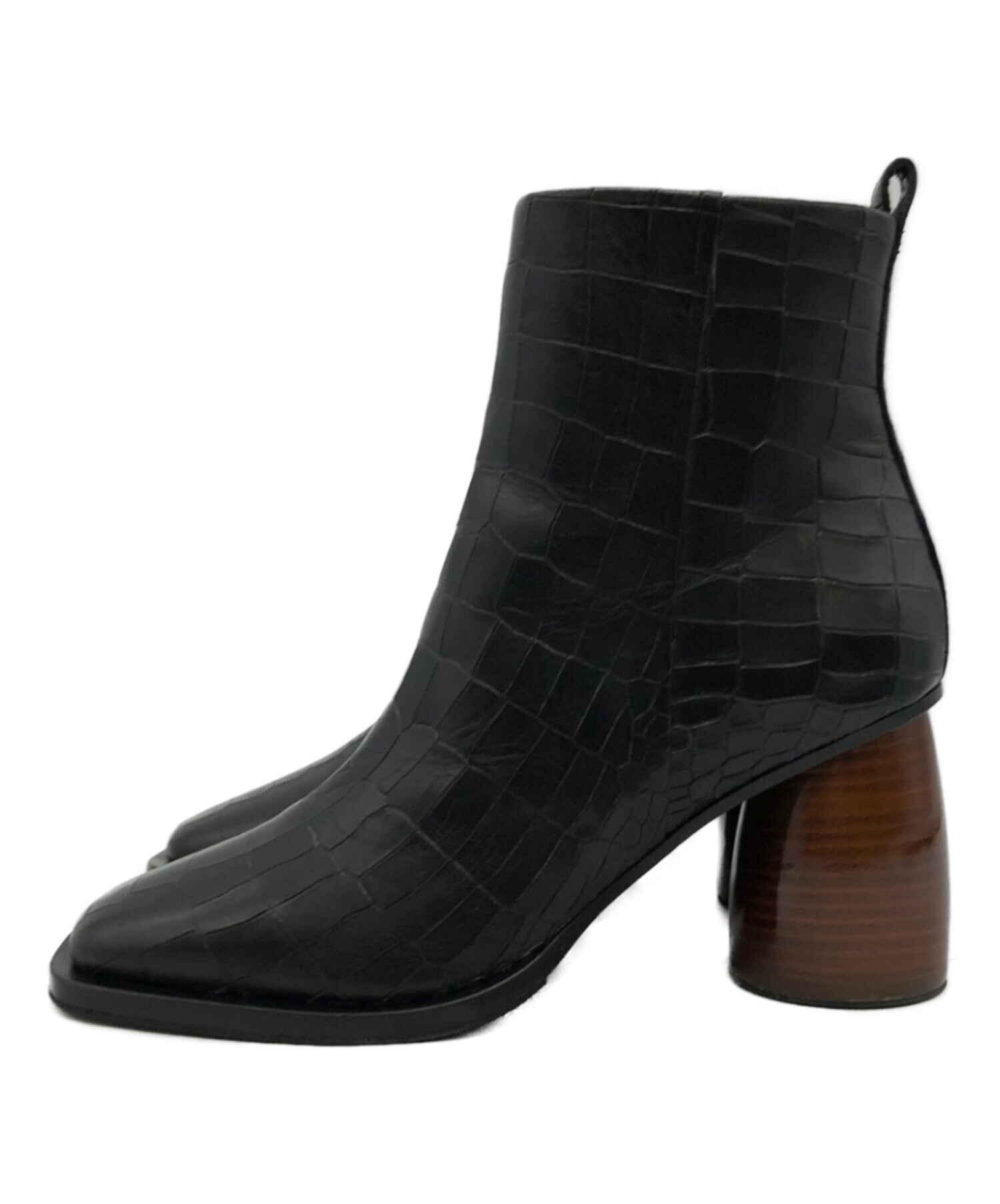 中古・古着通販】SARTORE (サルトル) ショートブーツ ブラック サイズ