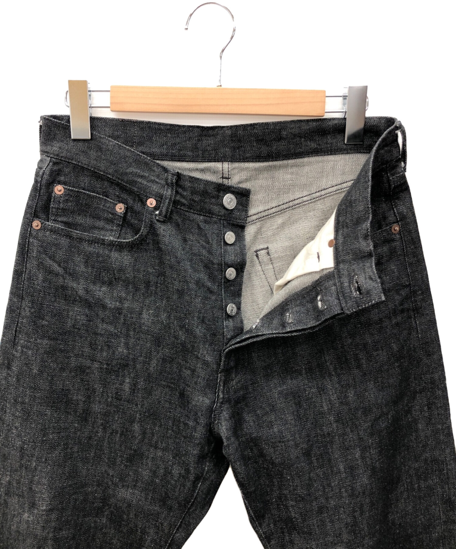中古・古着通販】JELADO (ジェラード) デニムパンツ ブラック サイズ 