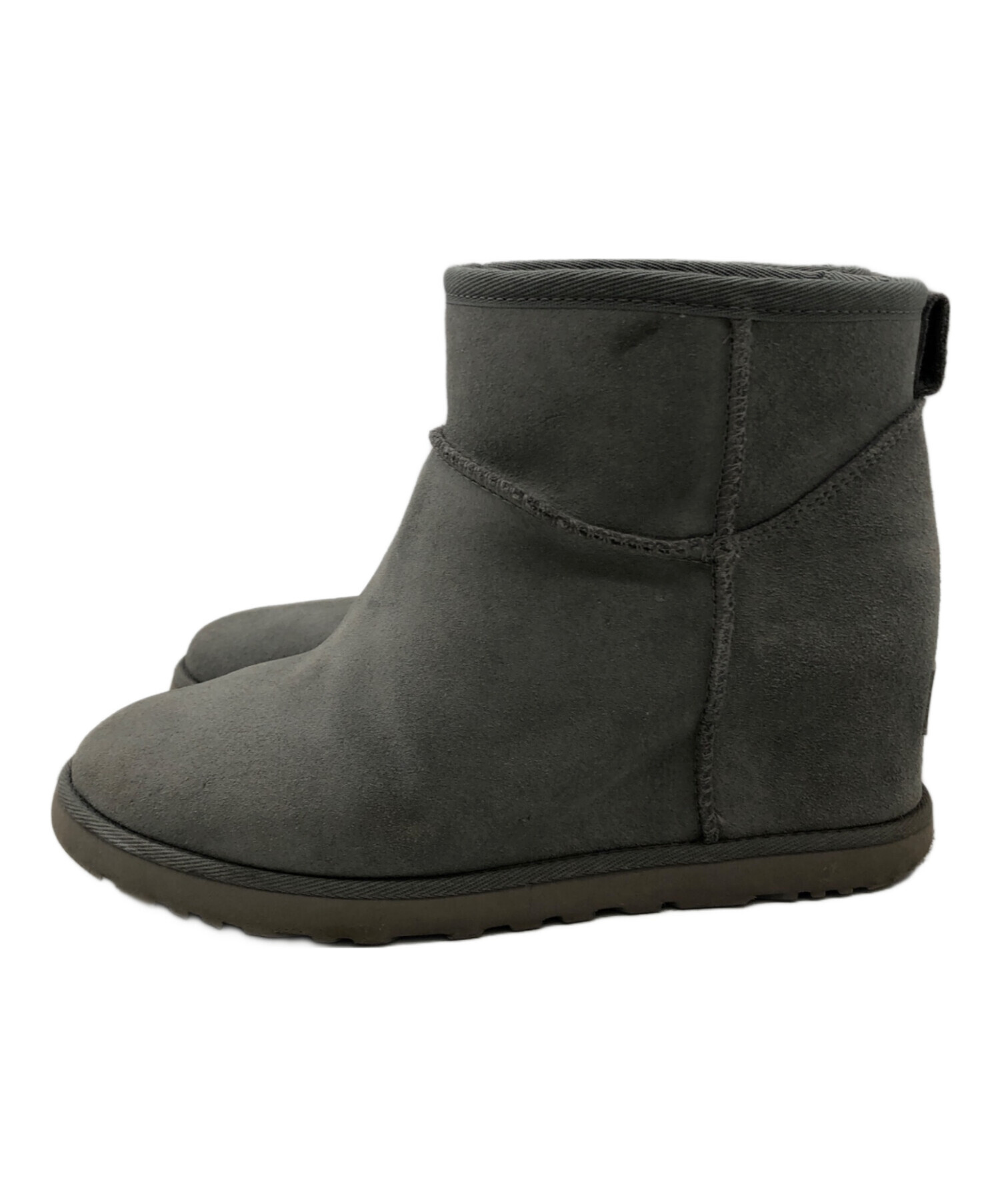 アグ UGG クラシックフェム ミニ ブーツ レディース 黒 スエード