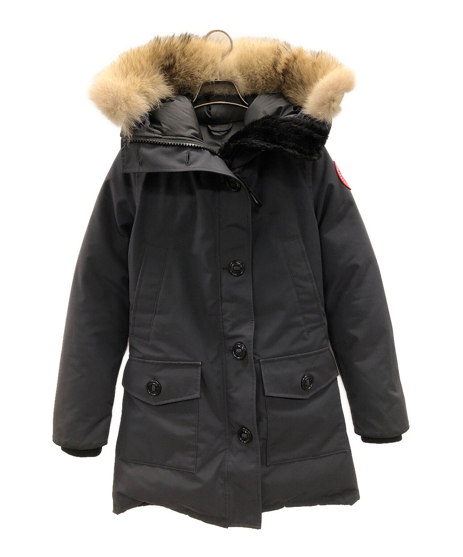 【未使用に近い】カナダグース ファー ダウンジャケット BRONTE PARKA 中古・古着通販】CANADA GOOSE (カナダグース) ダウンジャケット