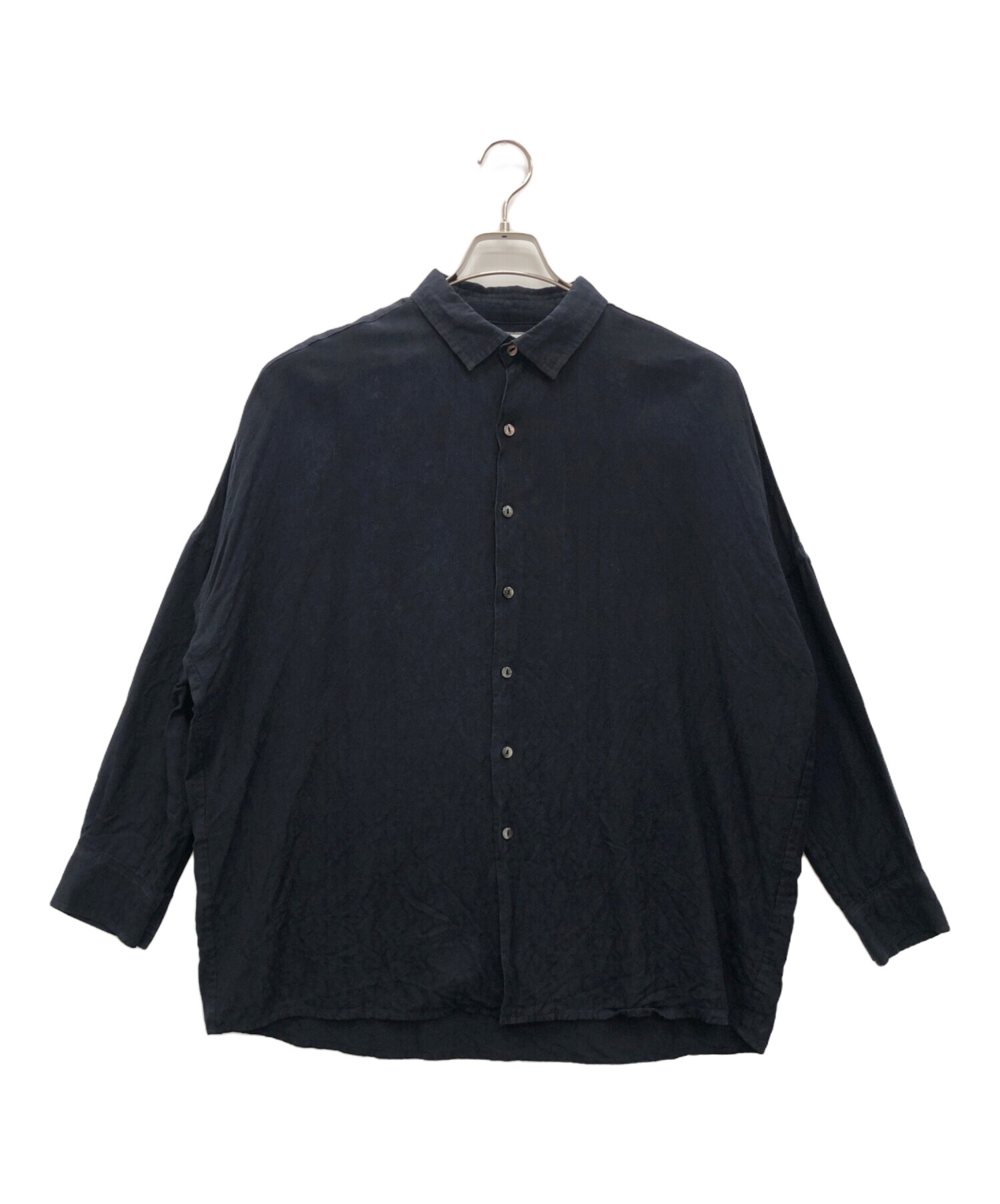 SHAREEF (シャリーフ) 長袖シャツ ブラック サイズ:1 shareefの長袖