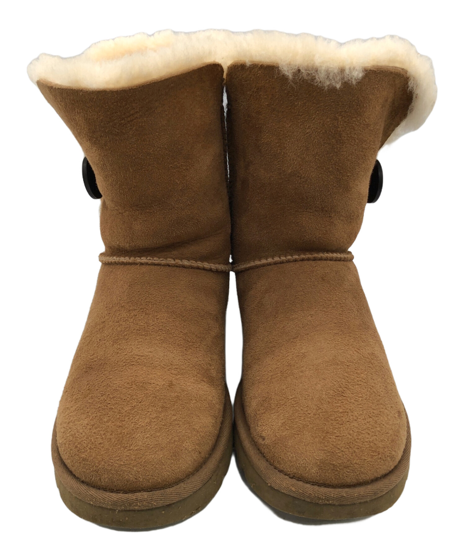 中古・古着通販】UGG (アグ) ベイリー ボタンブーツ ブラウン サイズ