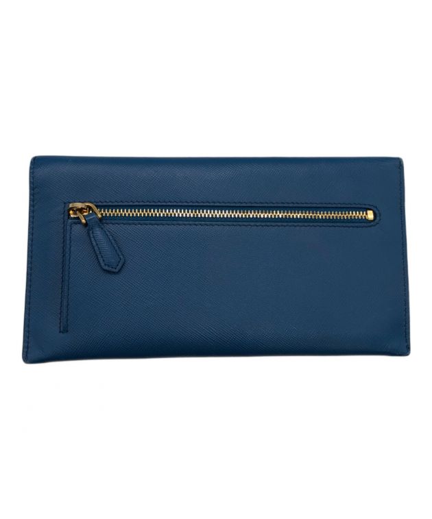 PRADAドキュメント/レター型 PRADAレター型♪財布・カードケースセット♪赤 (PRADA/長財布