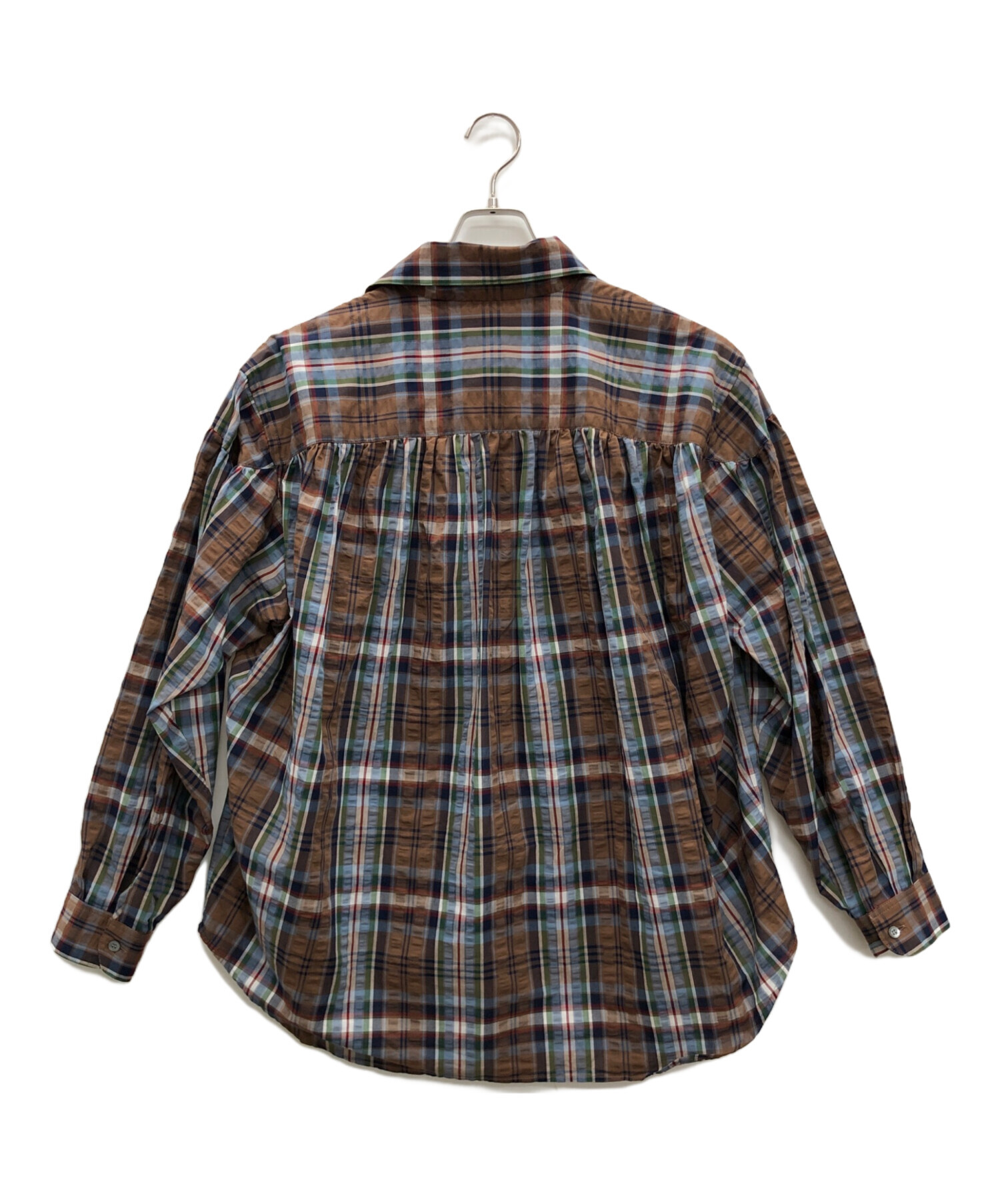 AIE ペインターシャツ Mサイズ 中古・古着通販】AiE (エーアイイー) PAINTER SHIRT インディゴ サイズ