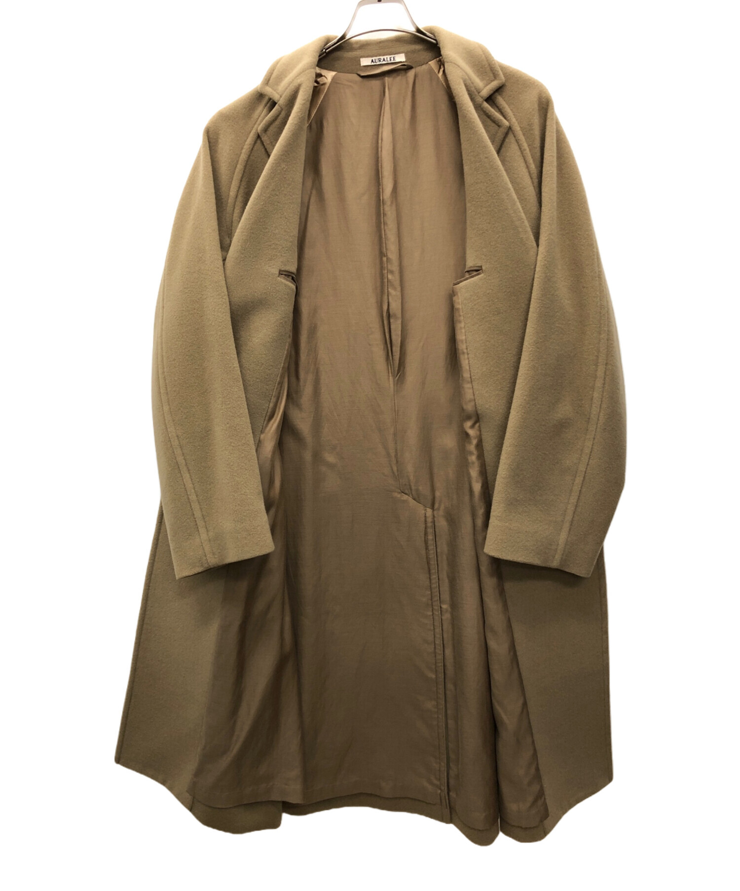 中古・古着通販】AURALEE (オーラリー) ウールモッサチェスターコート