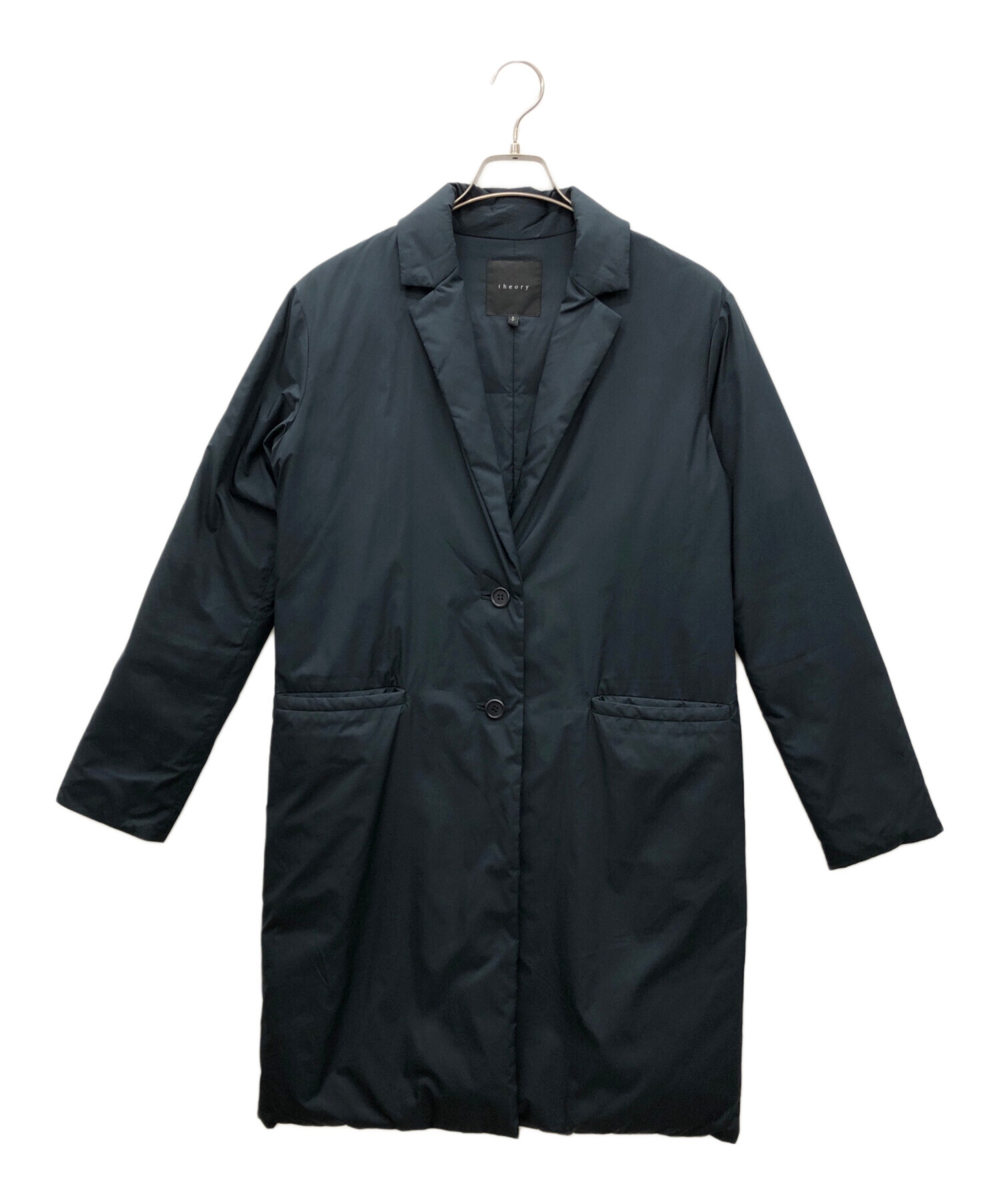 Saff　theory セオリー　Sサイズ　タグ付き　綿100%コート 中古・古着通販】theory (セオリー) スタンドカラーコート ブラウン