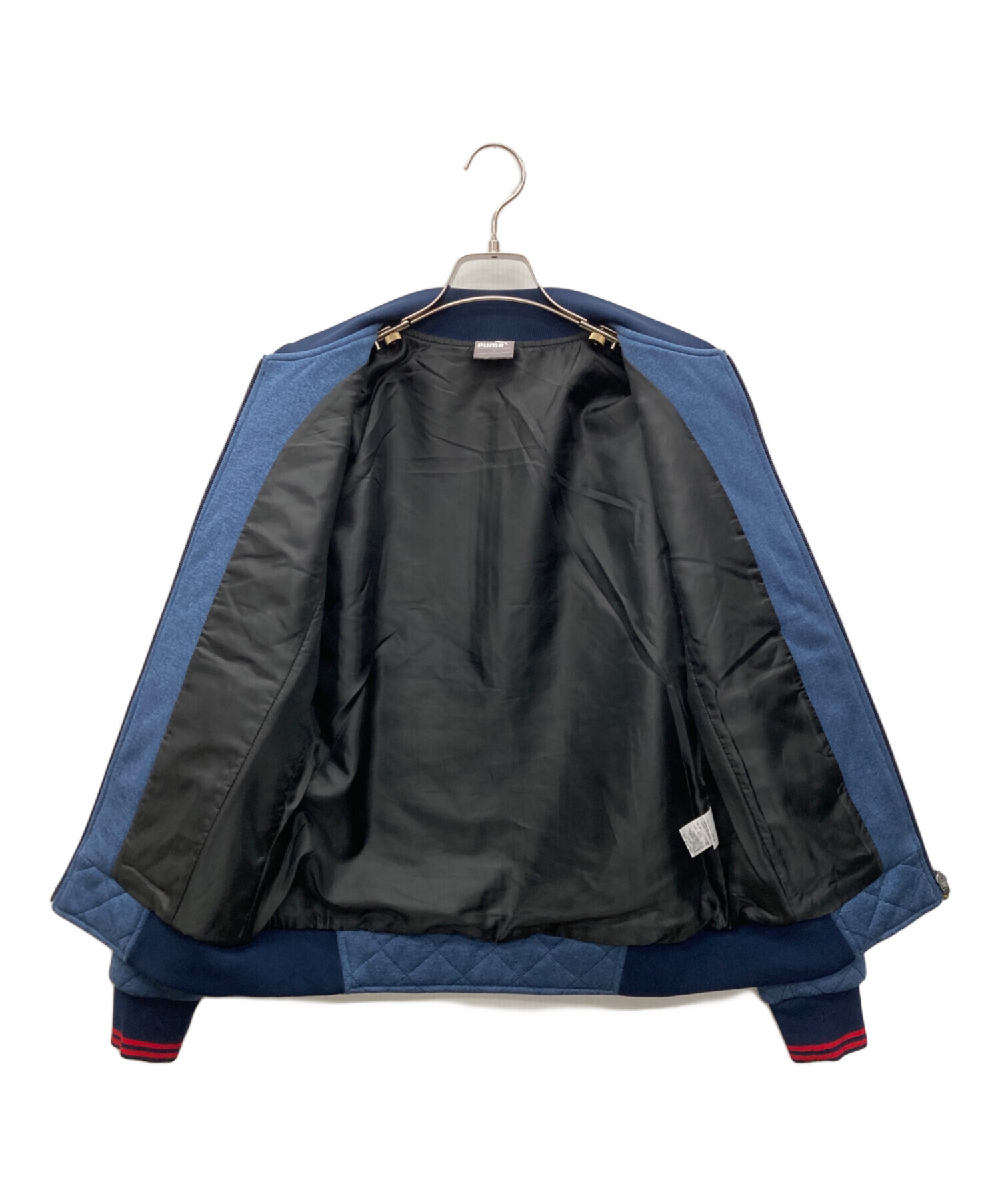 中古・古着通販】PUMA (プーマ) キルティングジャケット ネイビー
