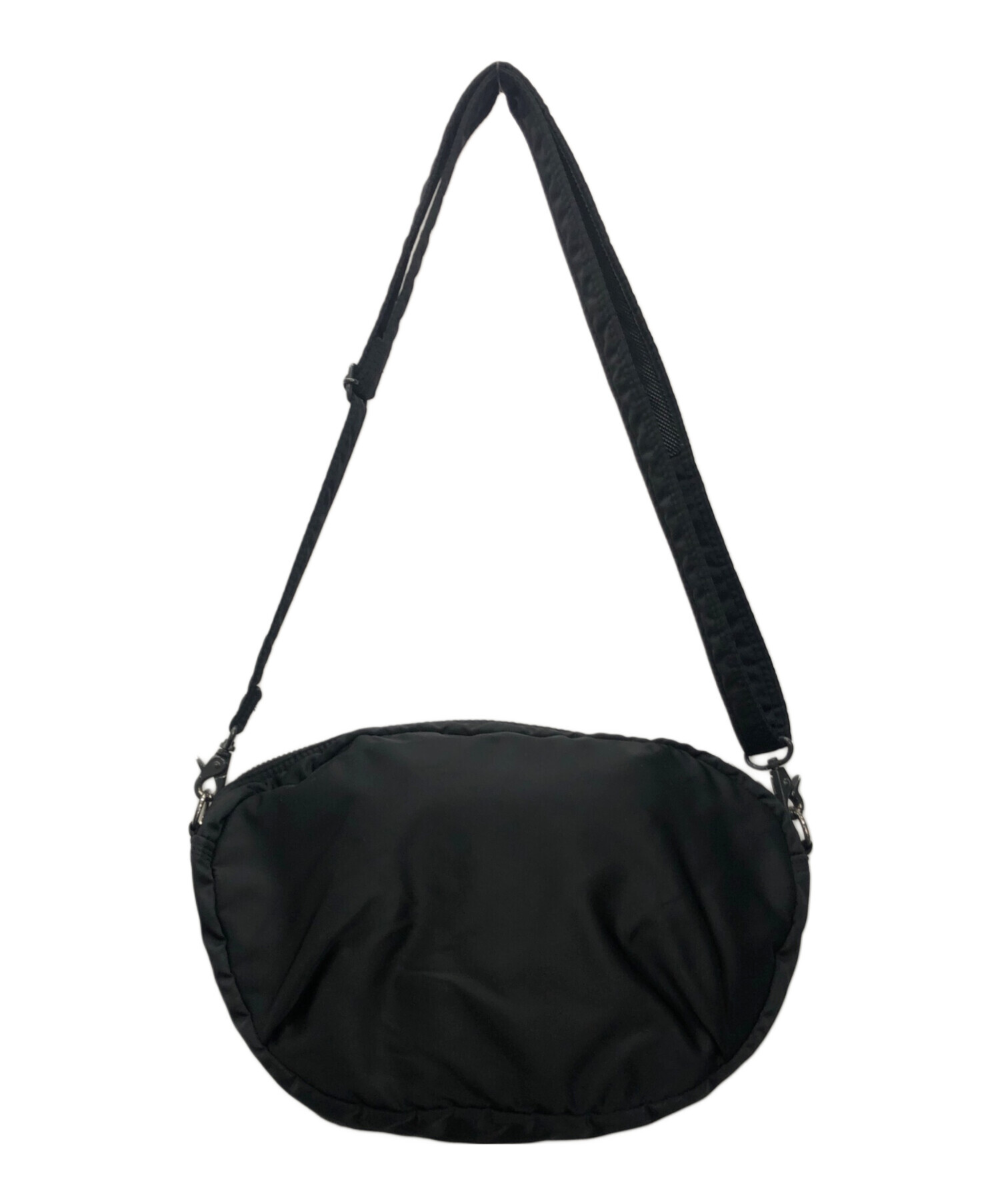 【新品未使用】PORTER ブラック ショルダーバッグ 中古・古着通販】PORTER (ポーター) ショルダーバッグ ブラック