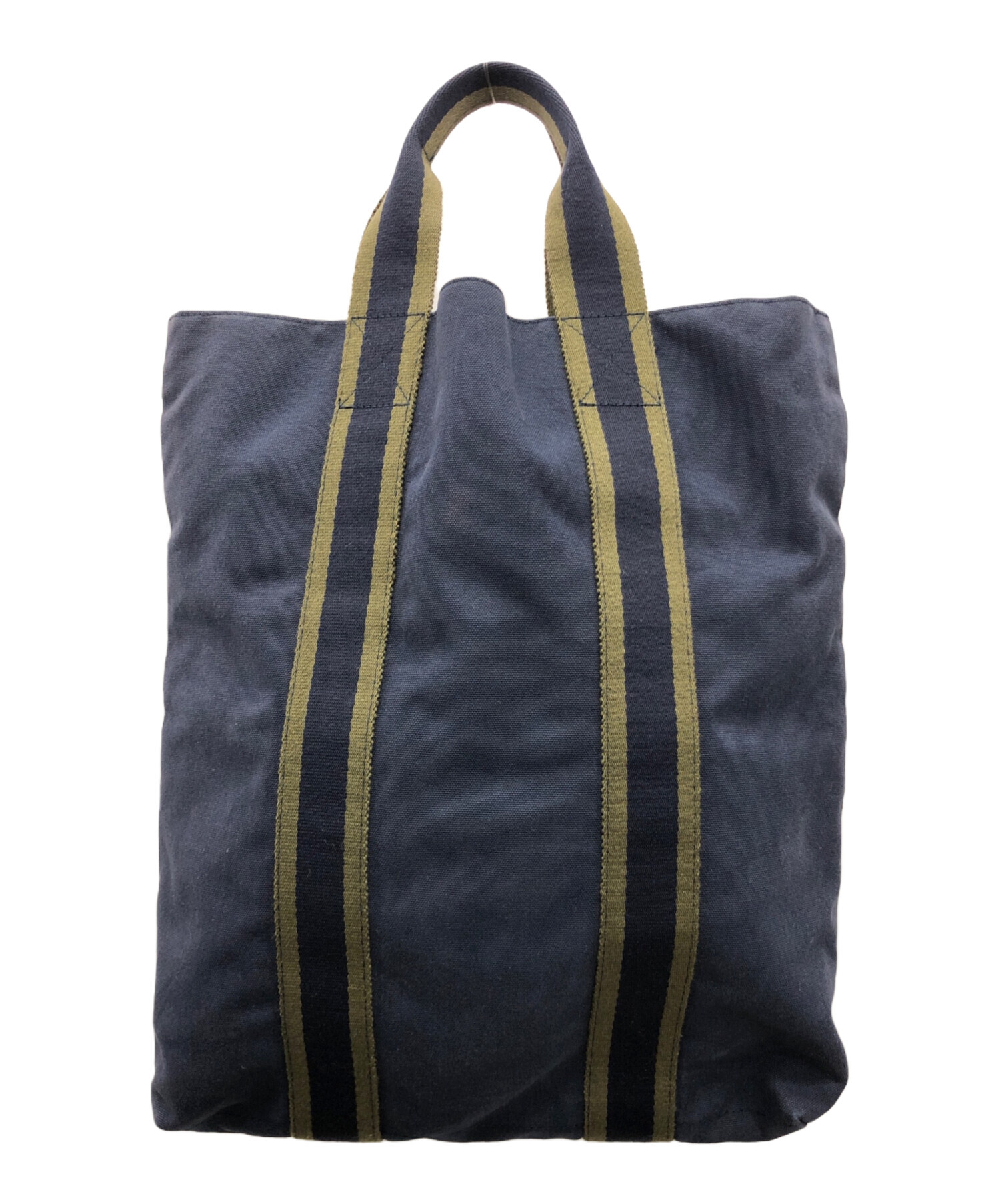 中古・古着通販】HERMES (エルメス) フールトゥカバス ネイビー 