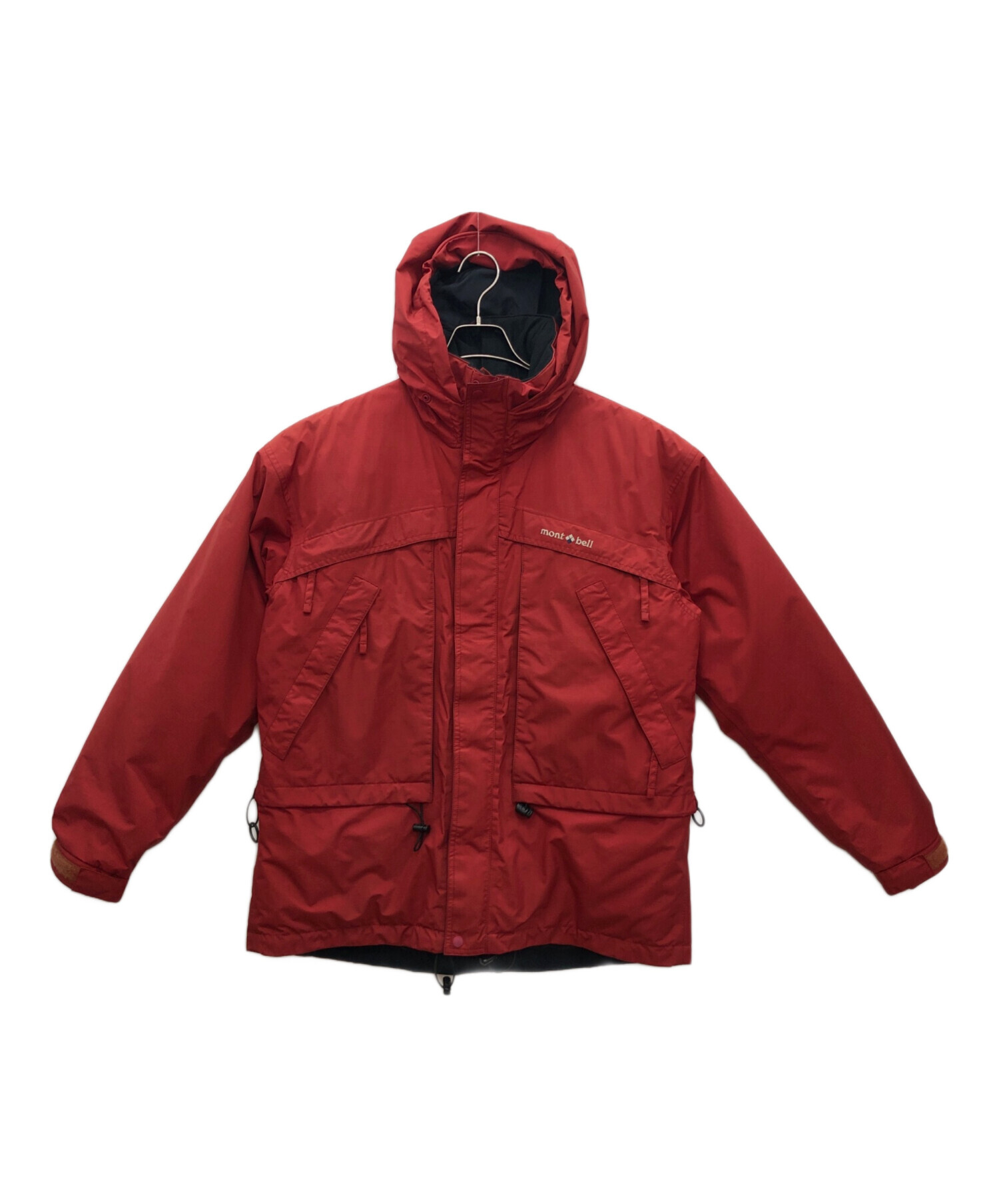 中古・古着通販】mont-bell (モンベル) 中綿ジャケット レッド サイズ