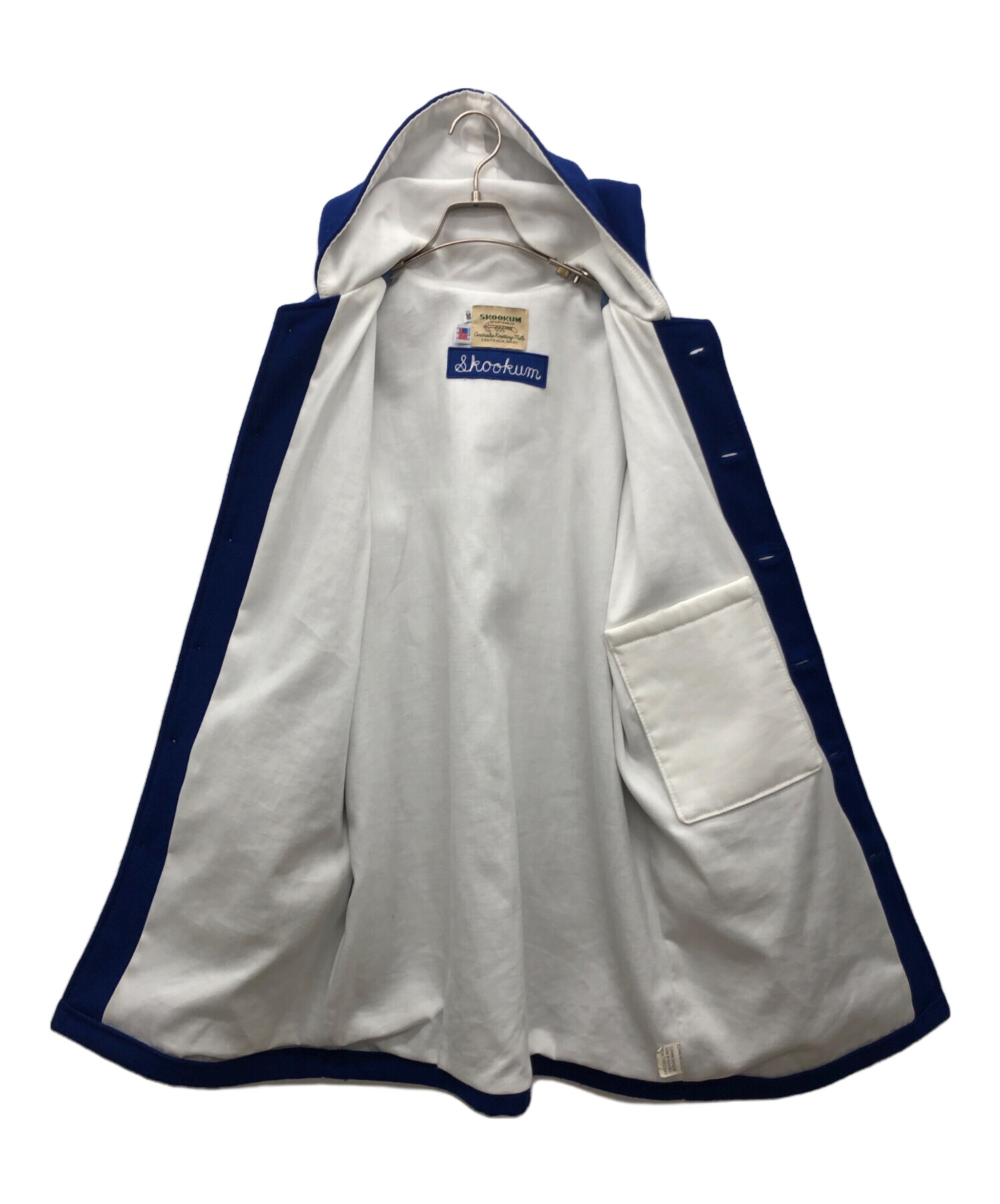 中古・古着通販】SKOOKUM (スクーカム) コート ブルー サイズ:38（M