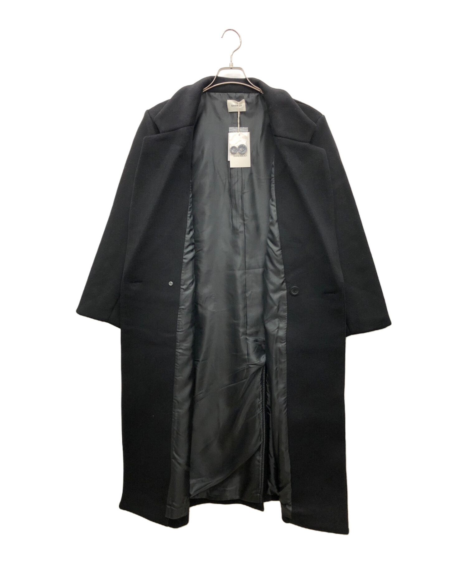 中古・古着通販】RANDEBOO (ランデブー) コート ブラック 未使用
