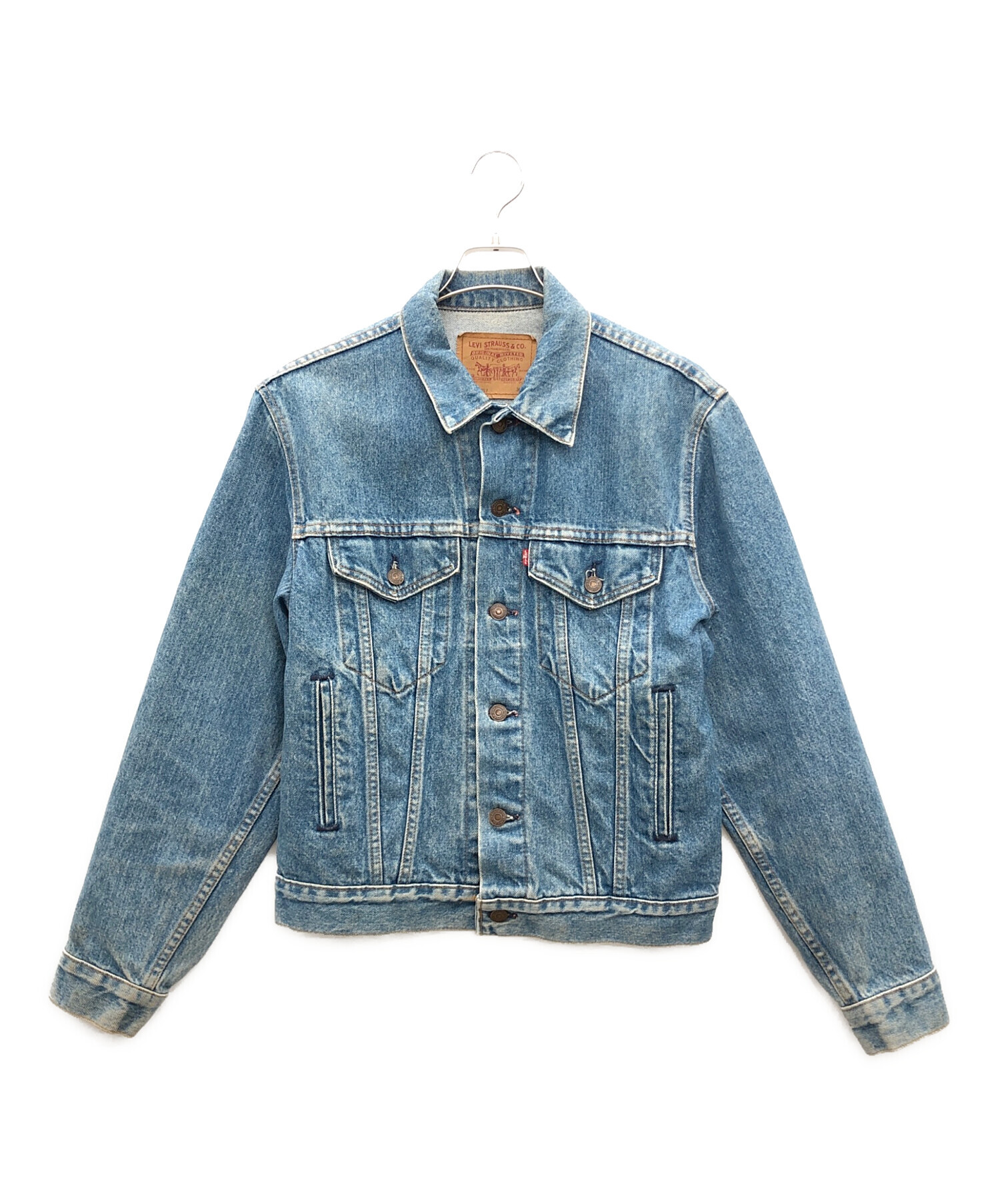 Levi's デニムジャケット(size36 ) 　 　 　 　 M? S? 中古・古着通販】LEVI'S (リーバイス) デニムジャケット ブルー サイズ