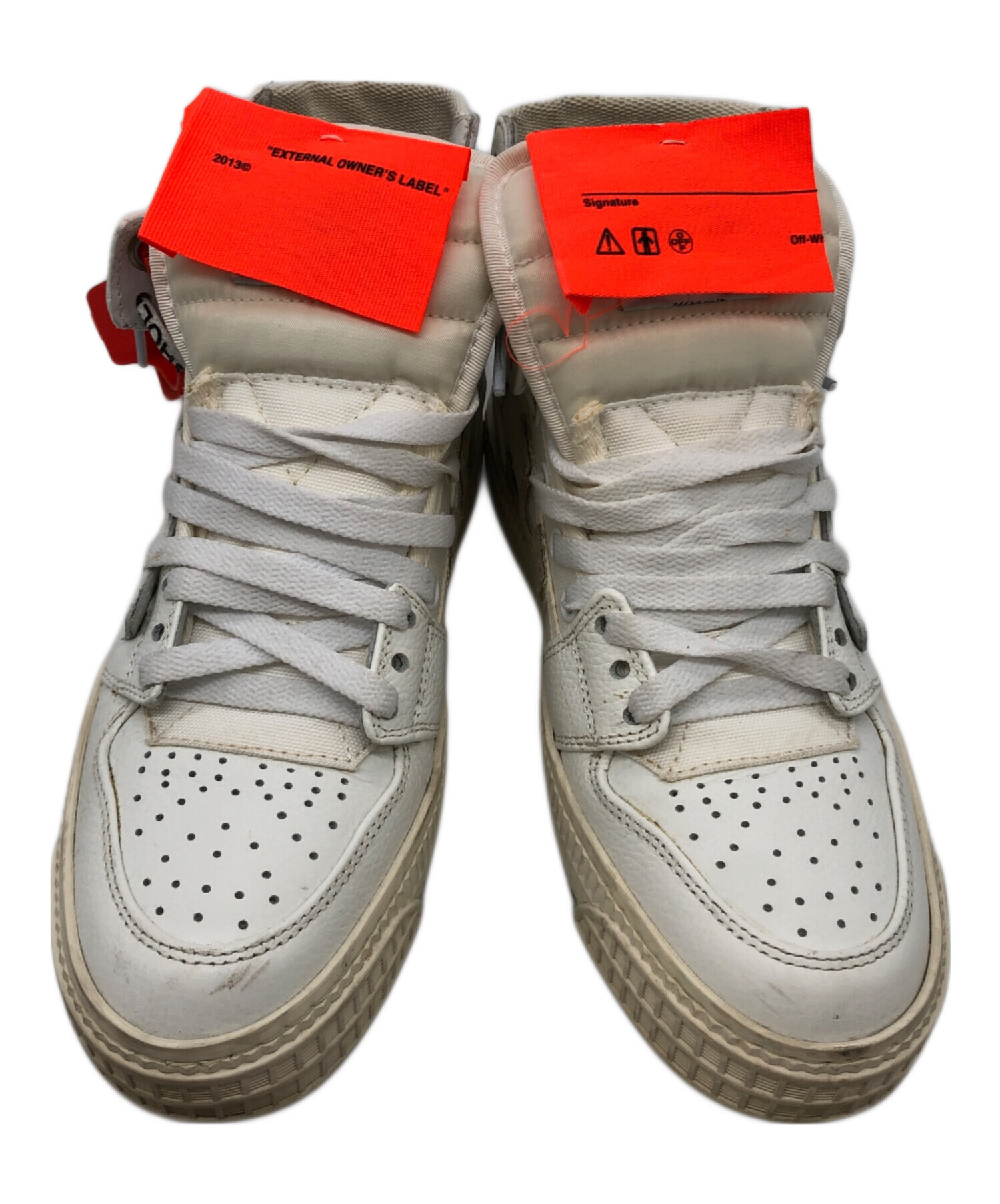 中古・古着通販】OFFWHITE (オフホワイト) Off-Court 3.0 ハイカット