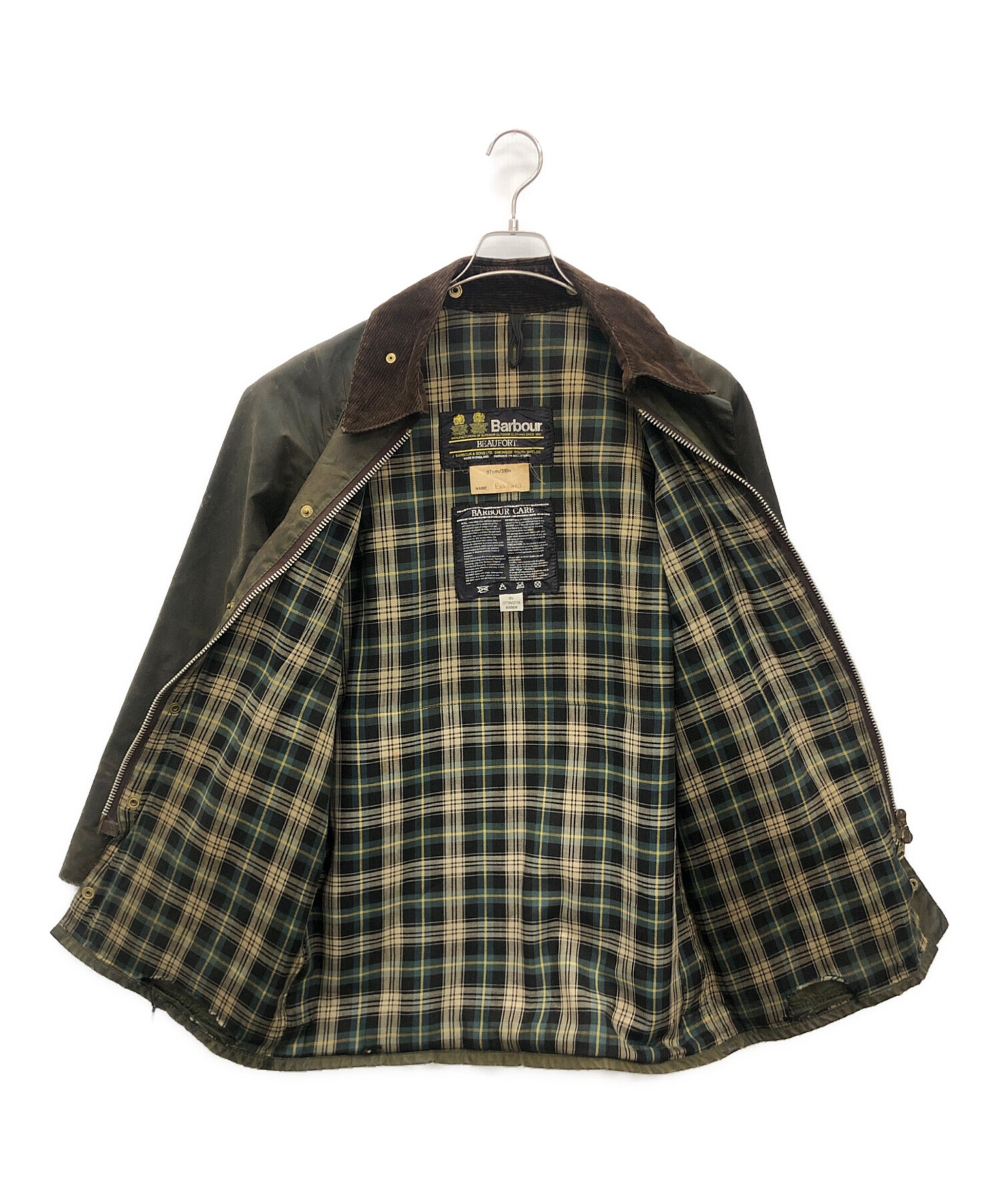 中古・古着通販】Barbour (バブアー) オイルドジャケット オリーブ