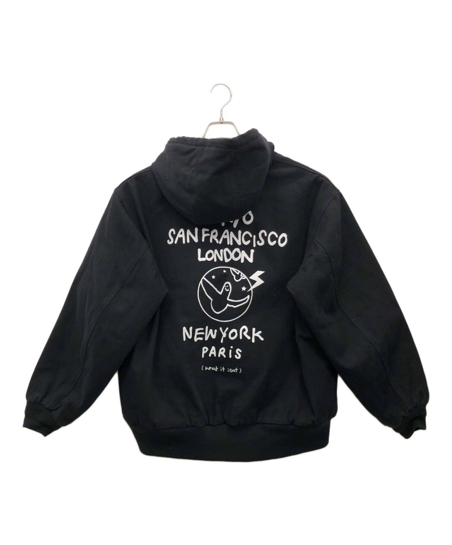 【Mark Gonzales/キャンバスジャケット】メンズL 中古・古着通販】MARK GONZALES (マーク・ゴンザレス) キャンバス