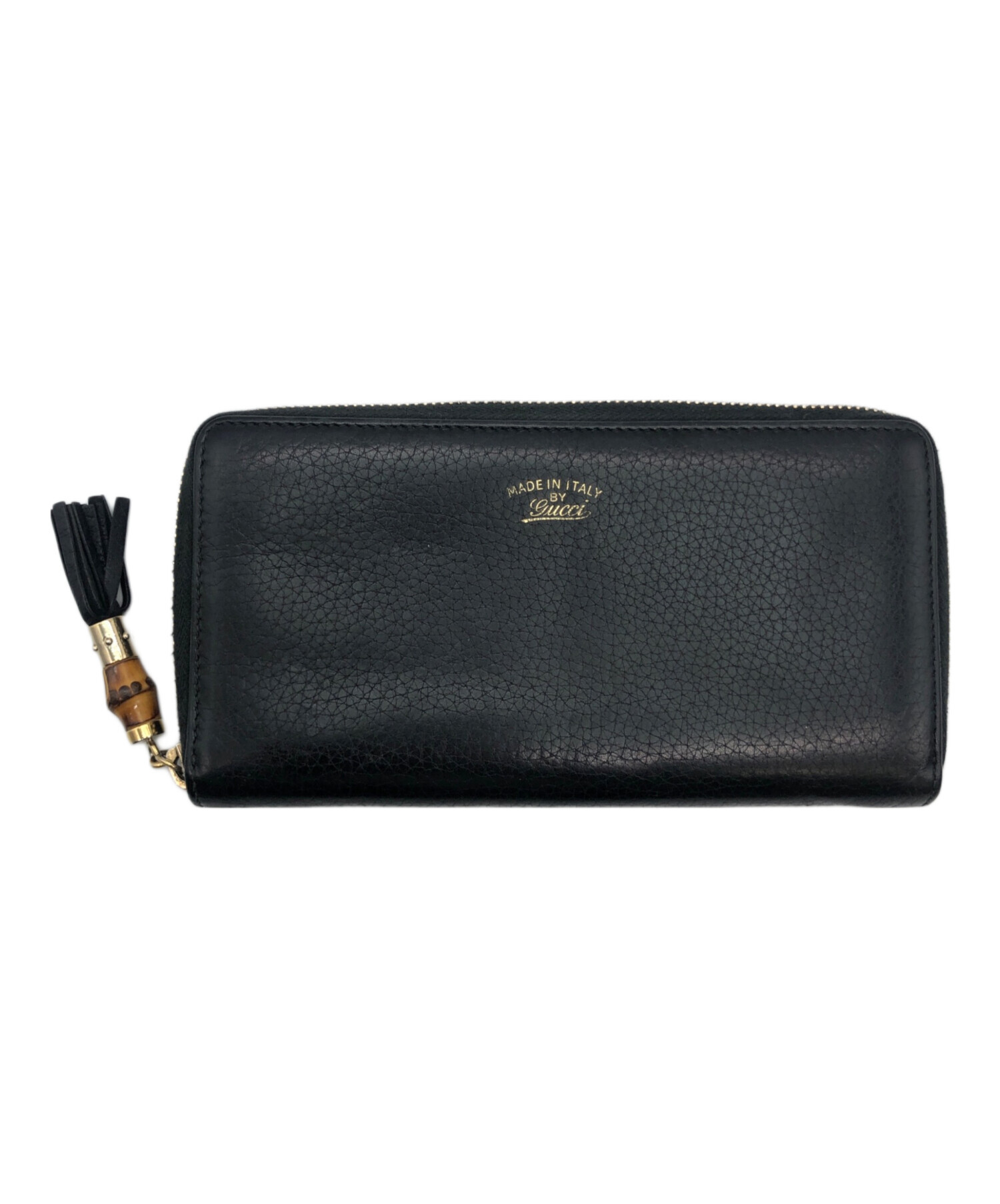 中古・古着通販】GUCCI (グッチ) バンブータッセル ブラック｜ブランド 