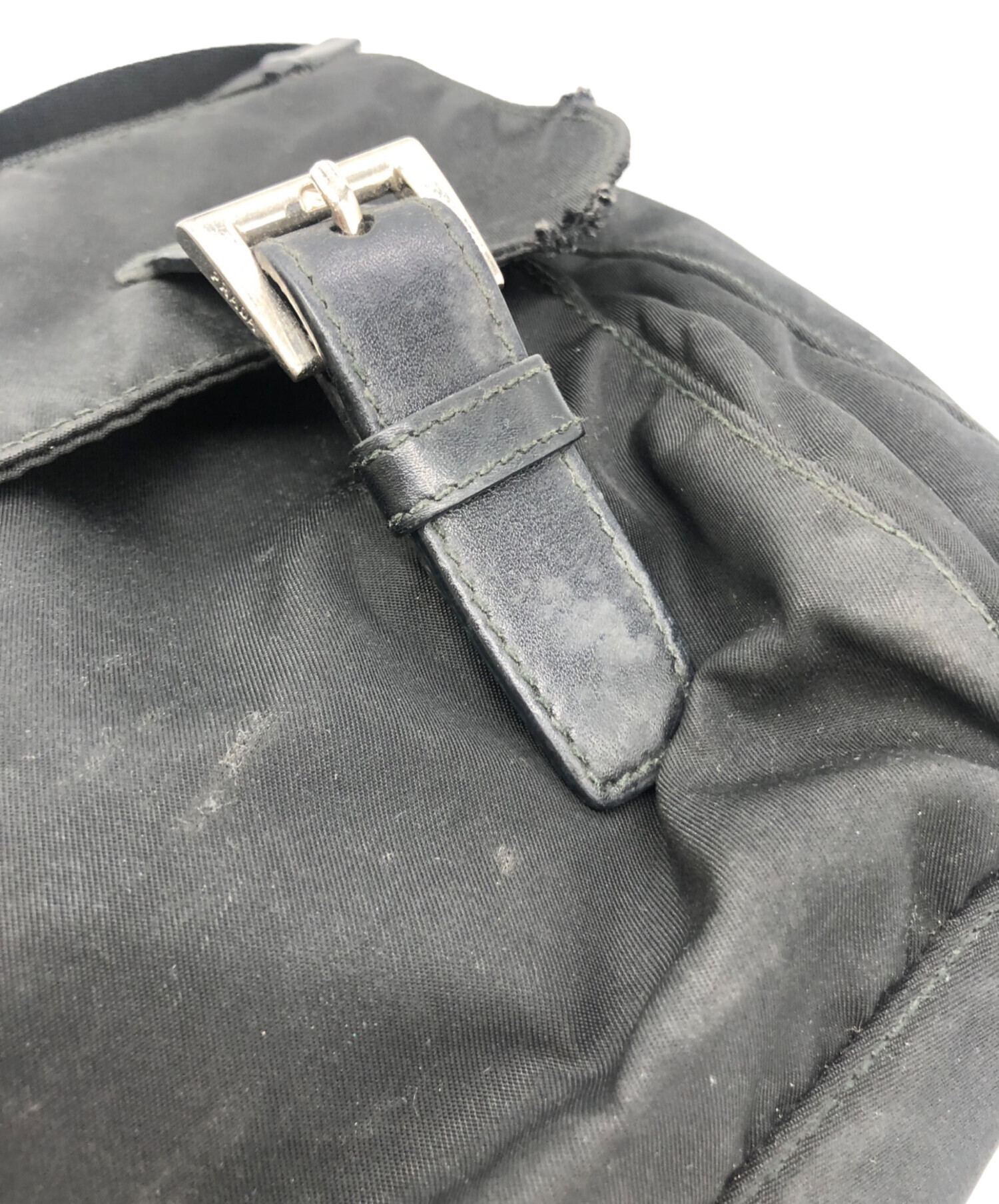 中古・古着通販】PRADA (プラダ) メッセンジャーバッグ ブラック