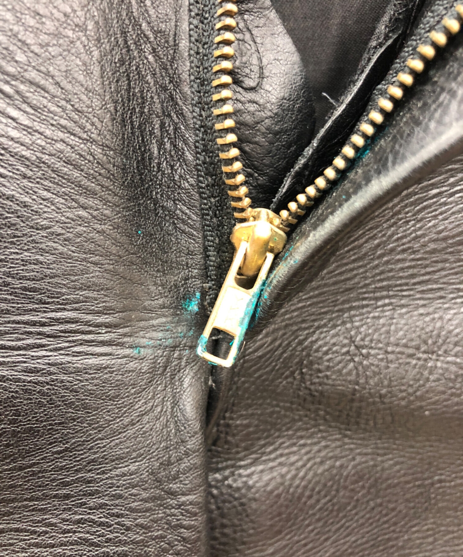 中古・古着通販】VANSON (バンソン) レザーパンツ ブラック サイズ:W31