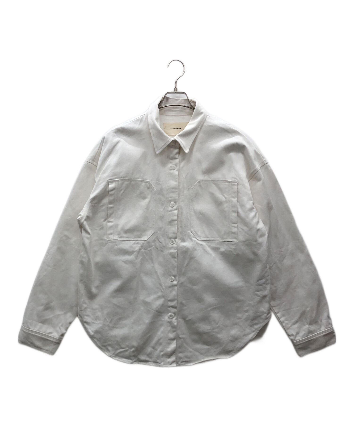 中古・古着通販】TODAYFUL (トゥデイフル) Cottontwill Over Shirts 