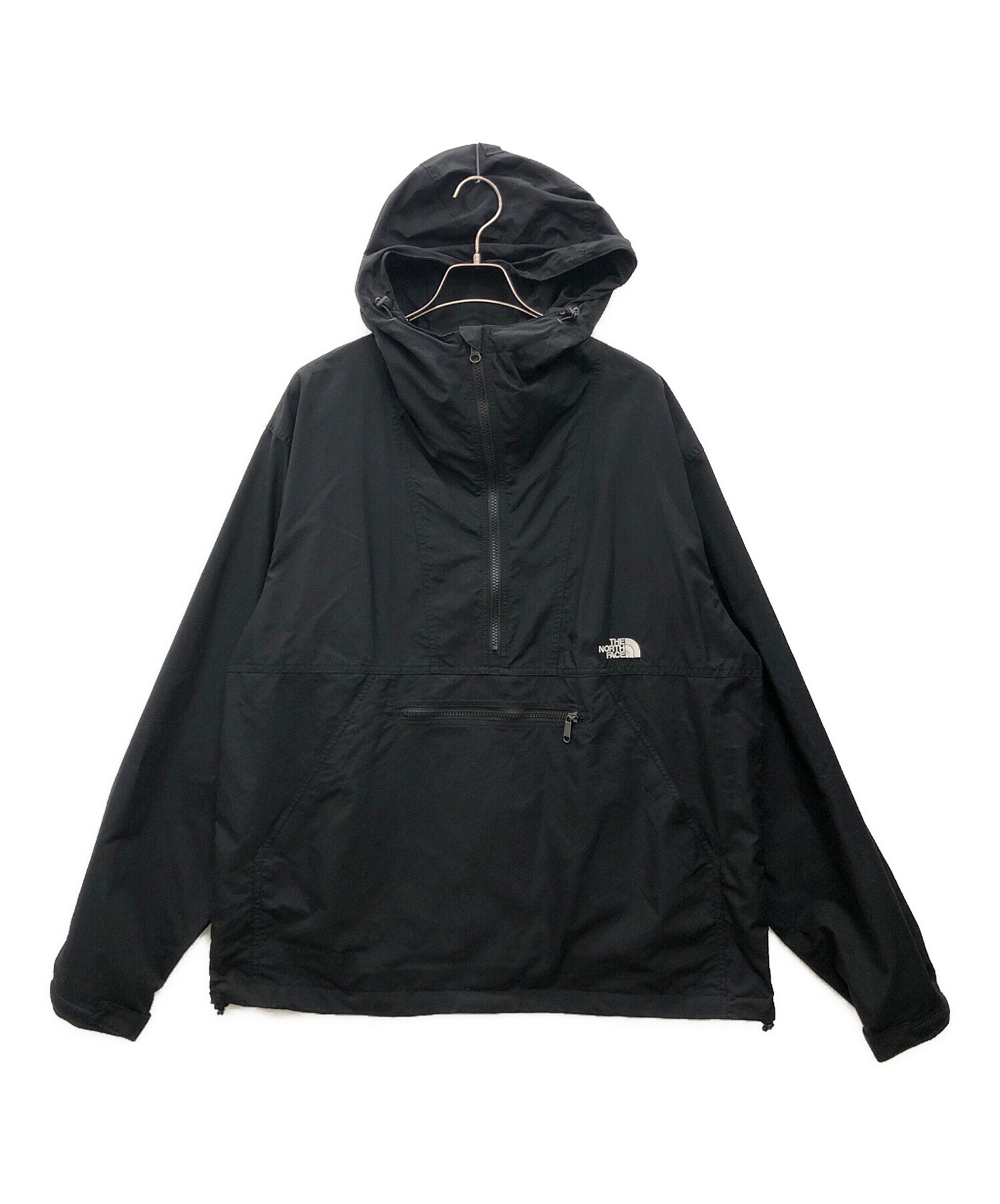 ノースフェイス コンパクトアノラック XL ブラック 未使用品 中古・古着通販】THE NORTH FACE (ザ ノース フェイス) コンパクト