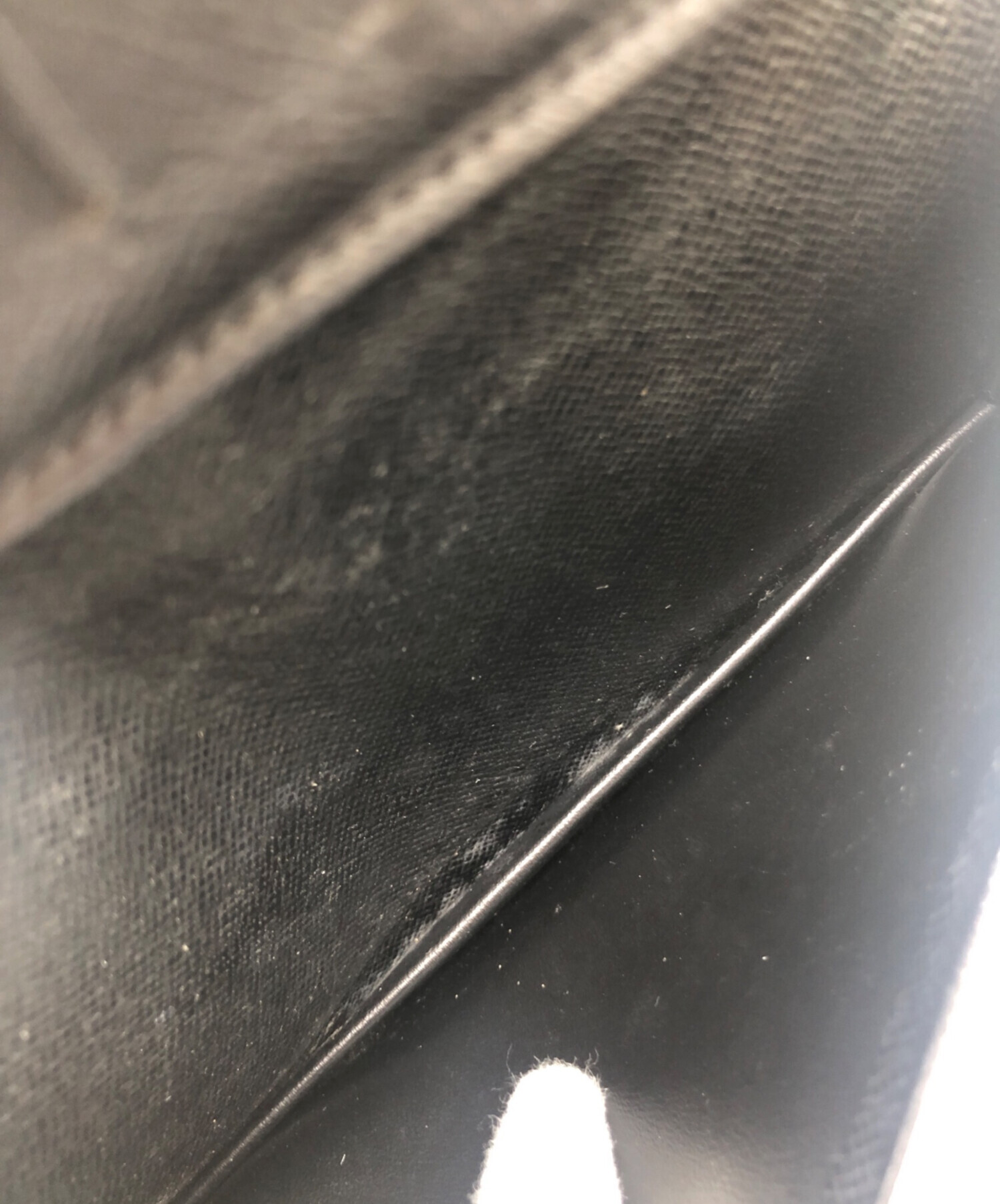 中古・古着通販】LOUIS VUITTON (ルイ ヴィトン) 長財布 ブラック