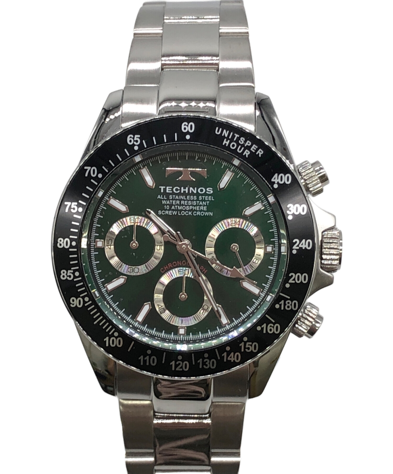 TECHNOS クォーツ時計 ヴィンテージ品　タグ付き未使用品 中古・古着通販】TECHNOS (テクノス) 腕時計｜ブランド・古着通販
