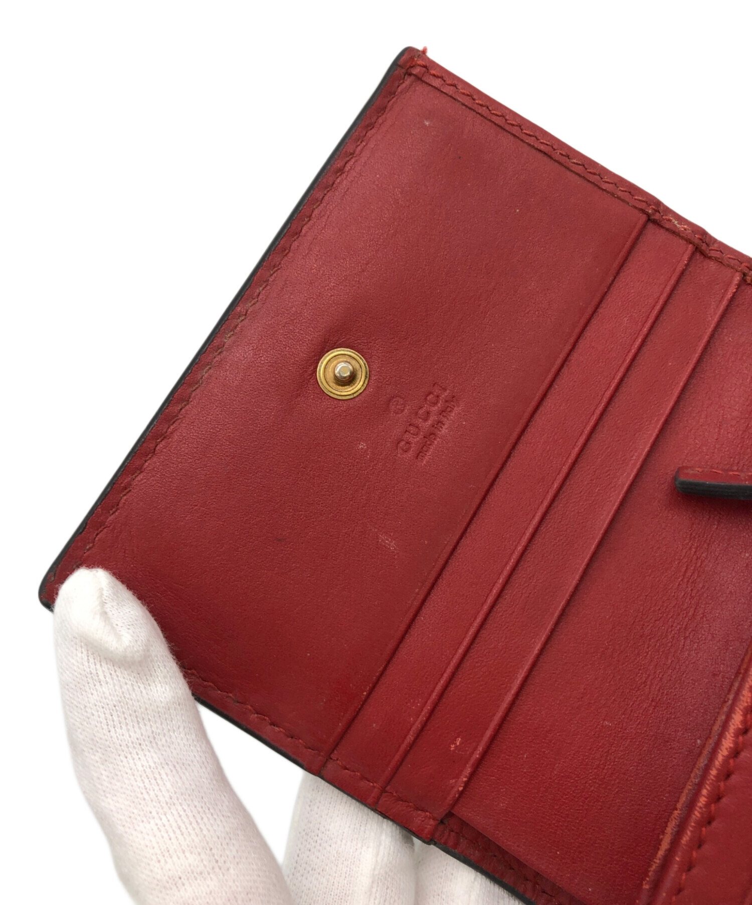 中古・古着通販】GUCCI (グッチ) 2つ折り財布｜ブランド・古着通販