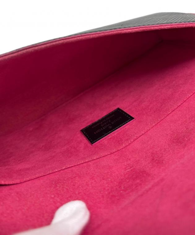中古・古着通販】LOUIS VUITTON (ルイ ヴィトン) ポシェット ブラック