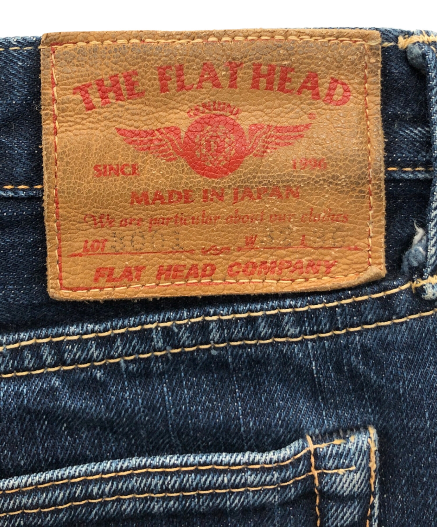 中古・古着通販】THE FLAT HEAD (ザ・フラットヘッド) デニムパンツ