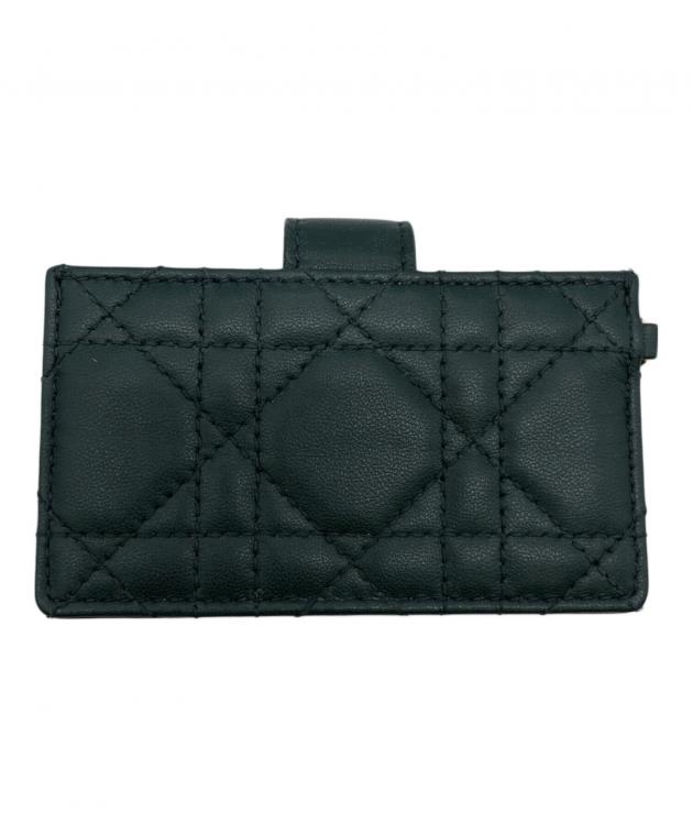 Lady Dior Jasmine カードホルダー ゴールド（Dior LADY DIOR 