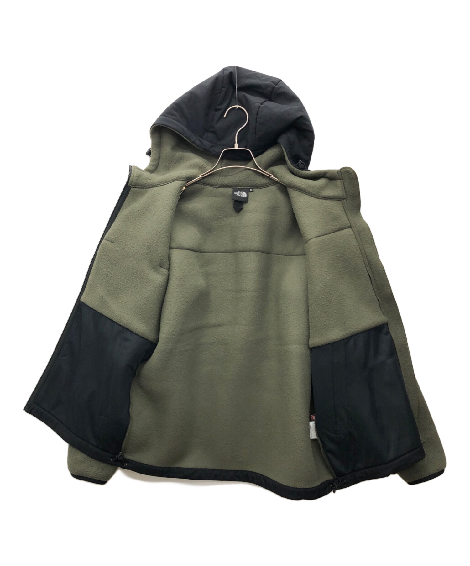 THE NORTH FACE フリースジャケット 黒・オリーブ THE NORTH THE NORTH FACE フリースジャケット 黒・オリーブ THE NORTH
