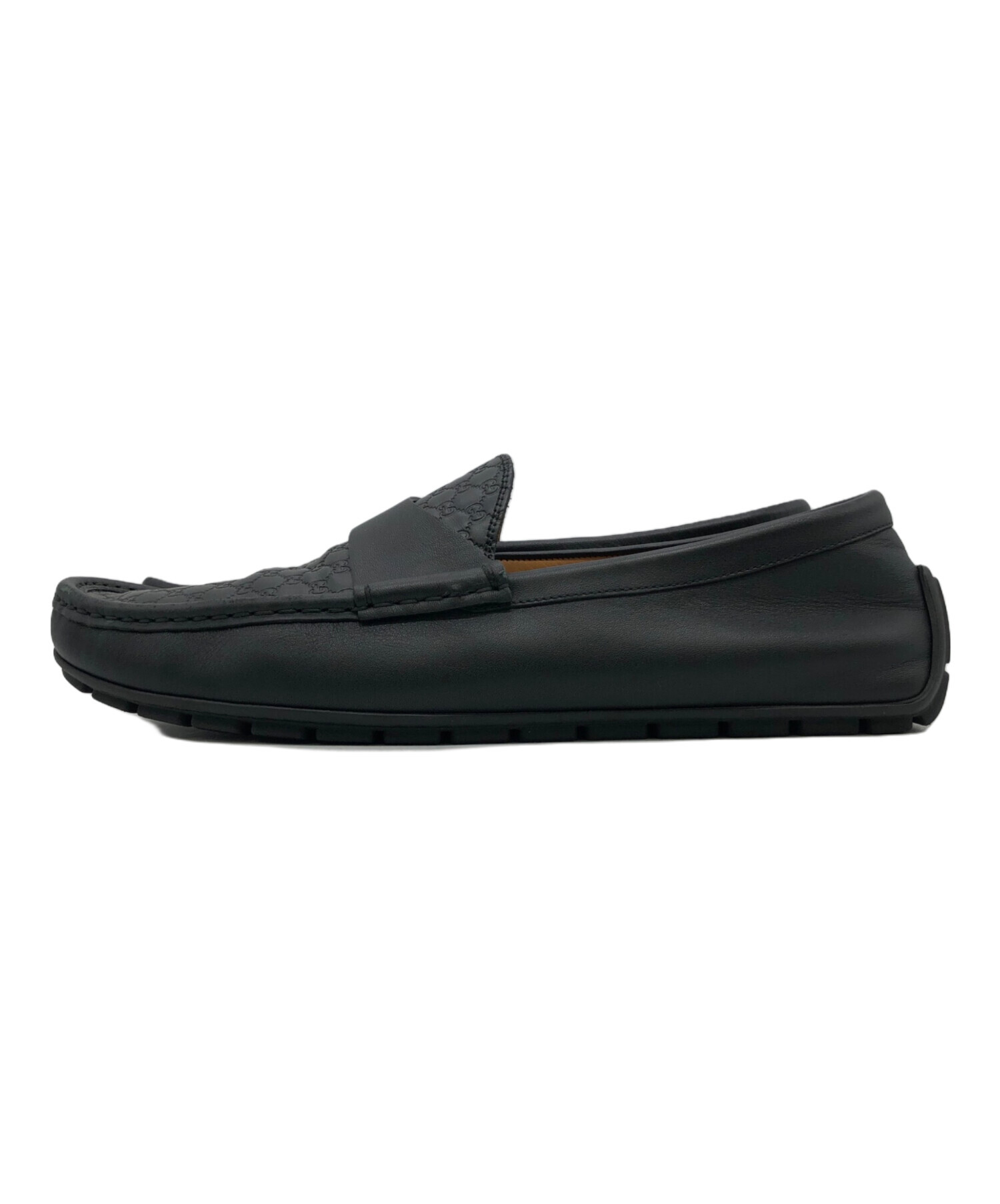 中古・古着通販】GUCCI (グッチ) ドライビングシューズ ブラック 