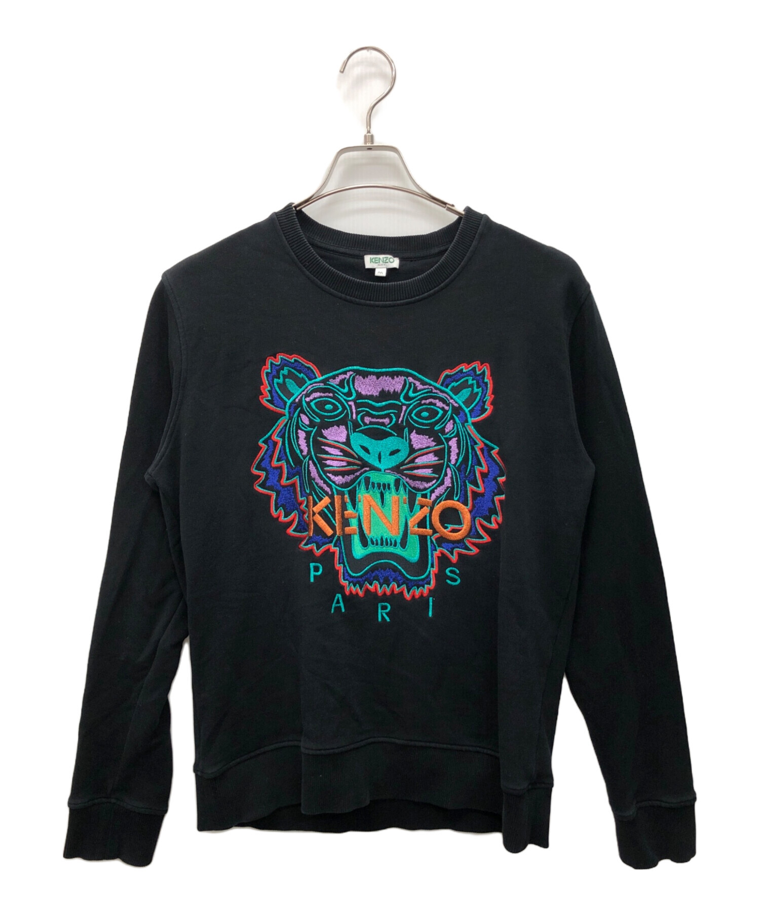 中古・古着通販】KENZO (ケンゾー) スウェット ブラック サイズ:M 