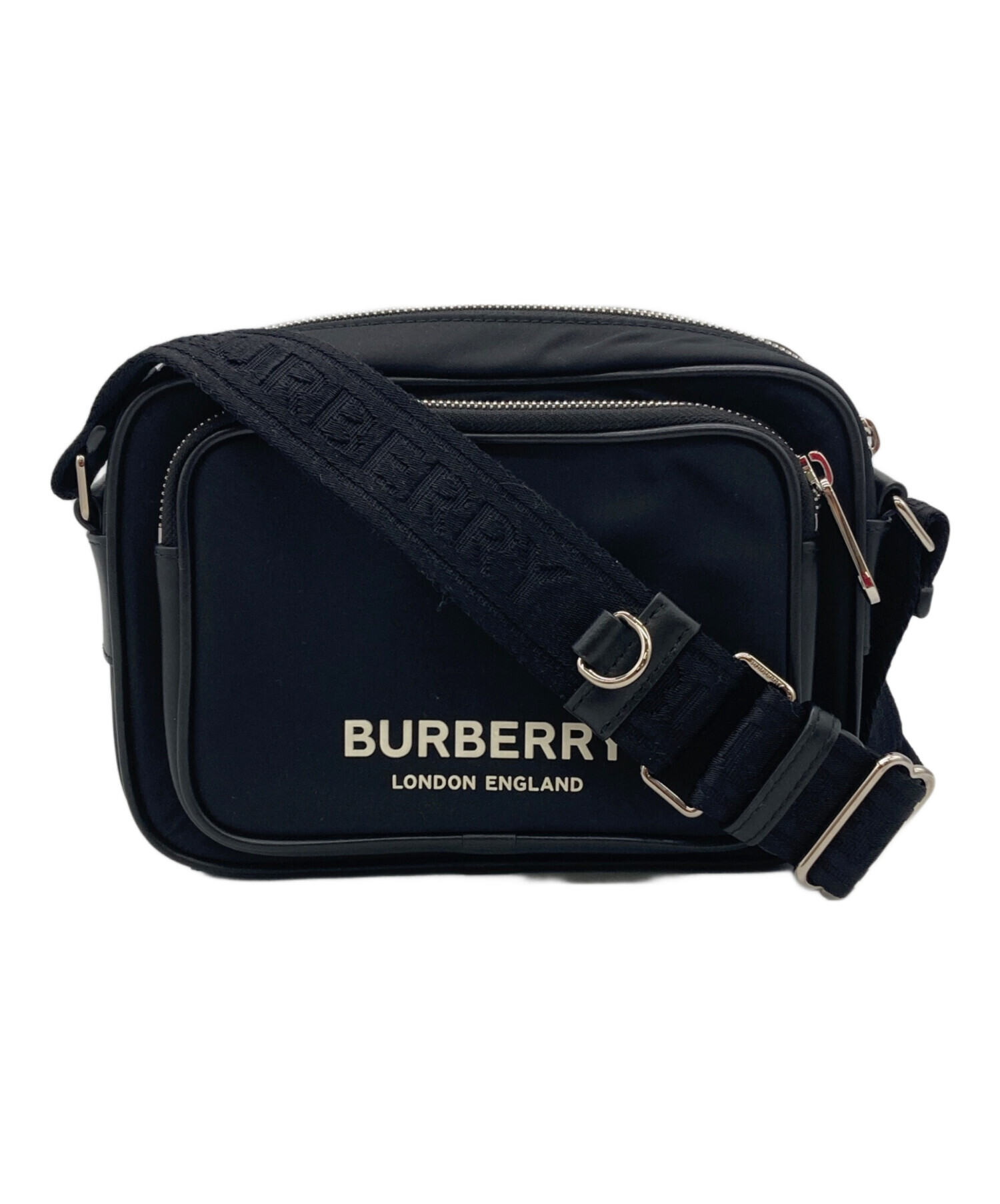 中古・古着通販】BURBERRY (バーバリー) クロスボディバッグ ブラック 